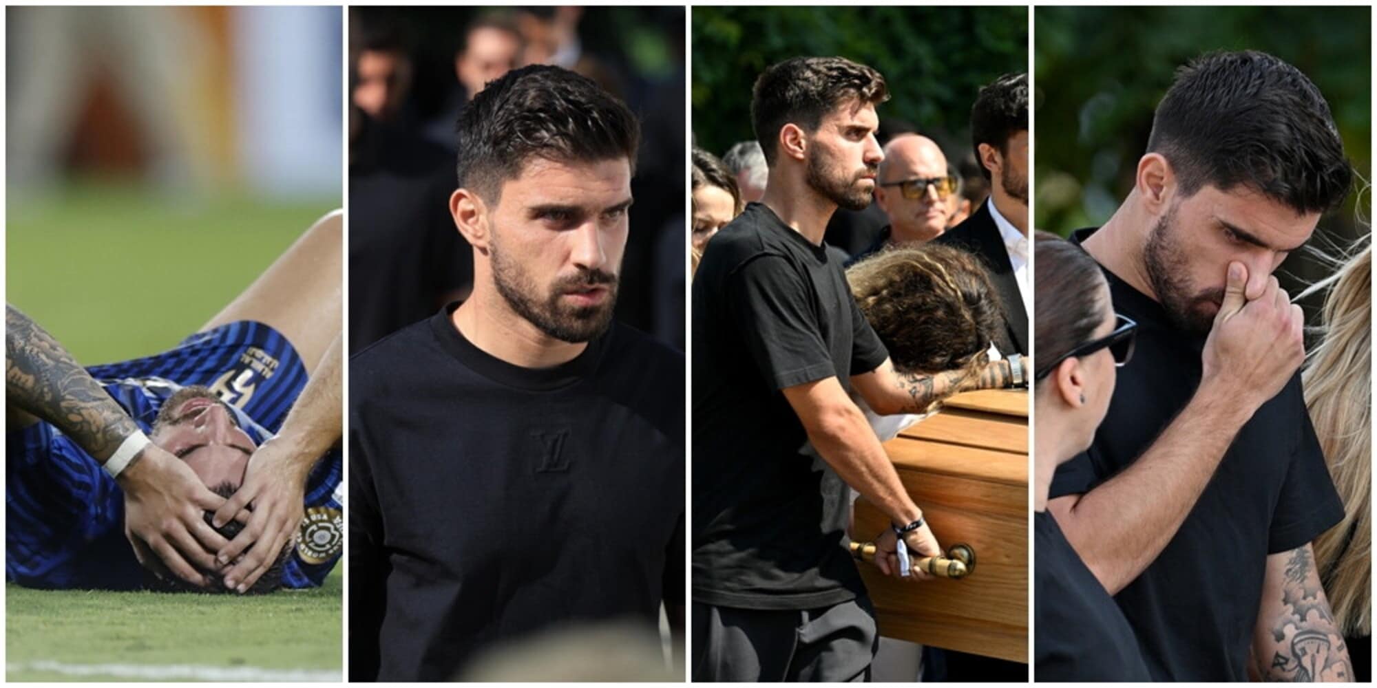 Diogo Jota, l'amico Ruben Neves di corsa dagli Usa: al funerale porta la bara
