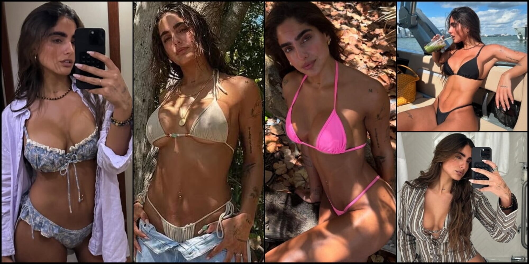 Isabella Ladera, chi è la sexy influencer vista con Vinicius a Miami
