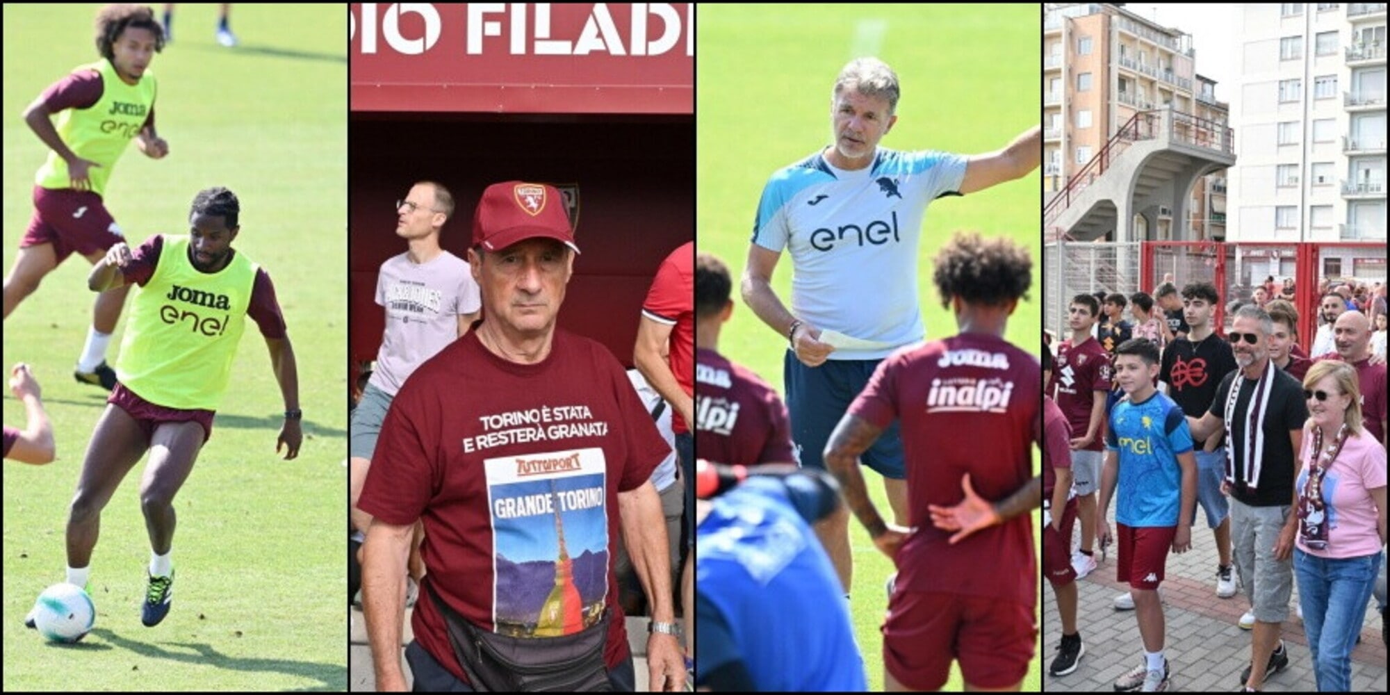 Toro, al Filadelfia allenamento aperto ai tifosi. E applausi a Zapata