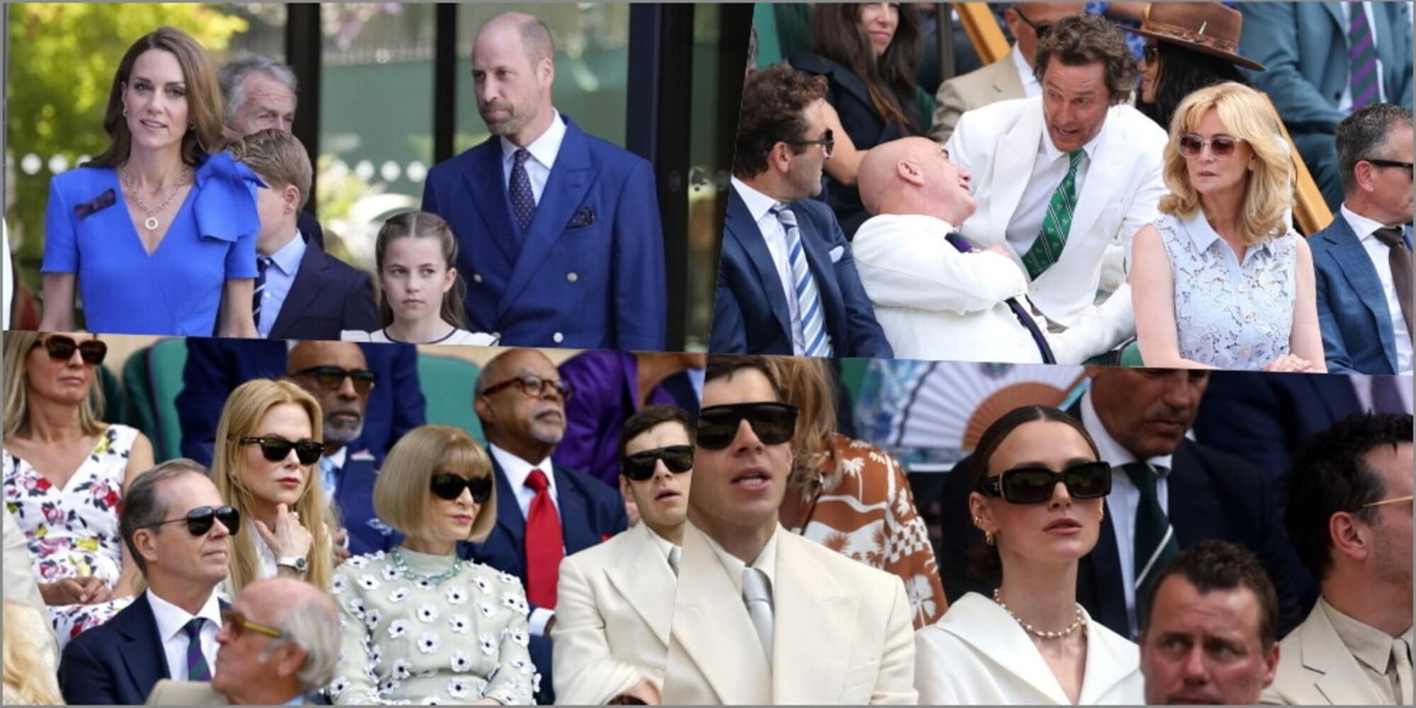 Da Kate e William a Nicole Kidman e Matthew McConaughey: tutti a Wimbledon!