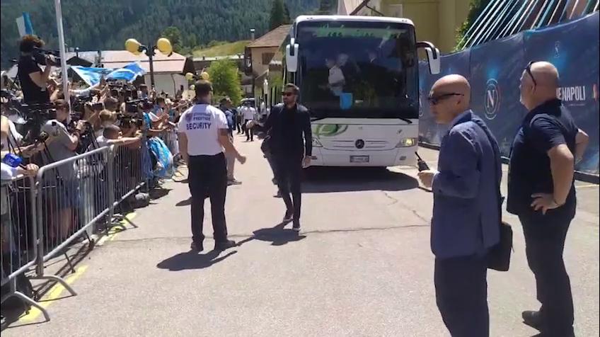 Il Napoli è arrivato a Dimaro