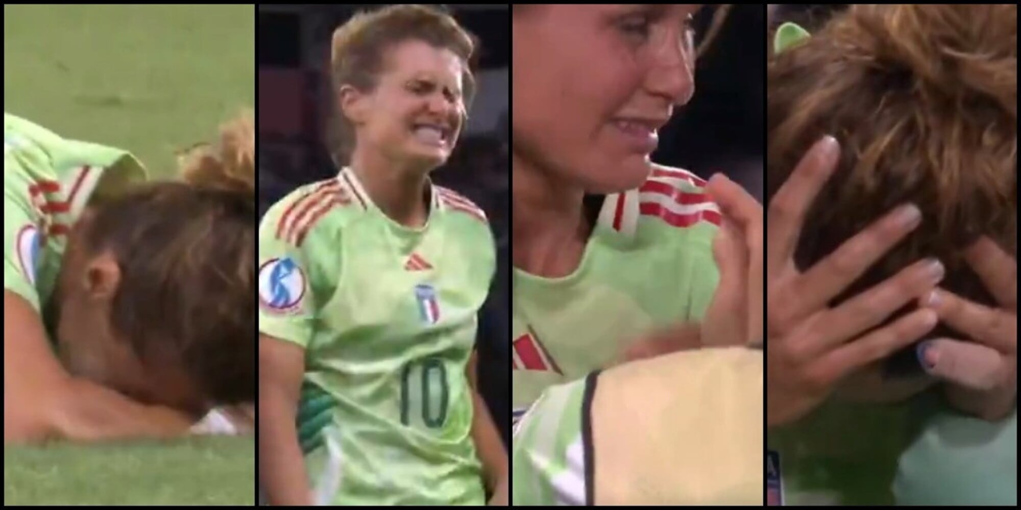 Girelli, the greatest pain: the injury and the tears in the European Championship semi-final.