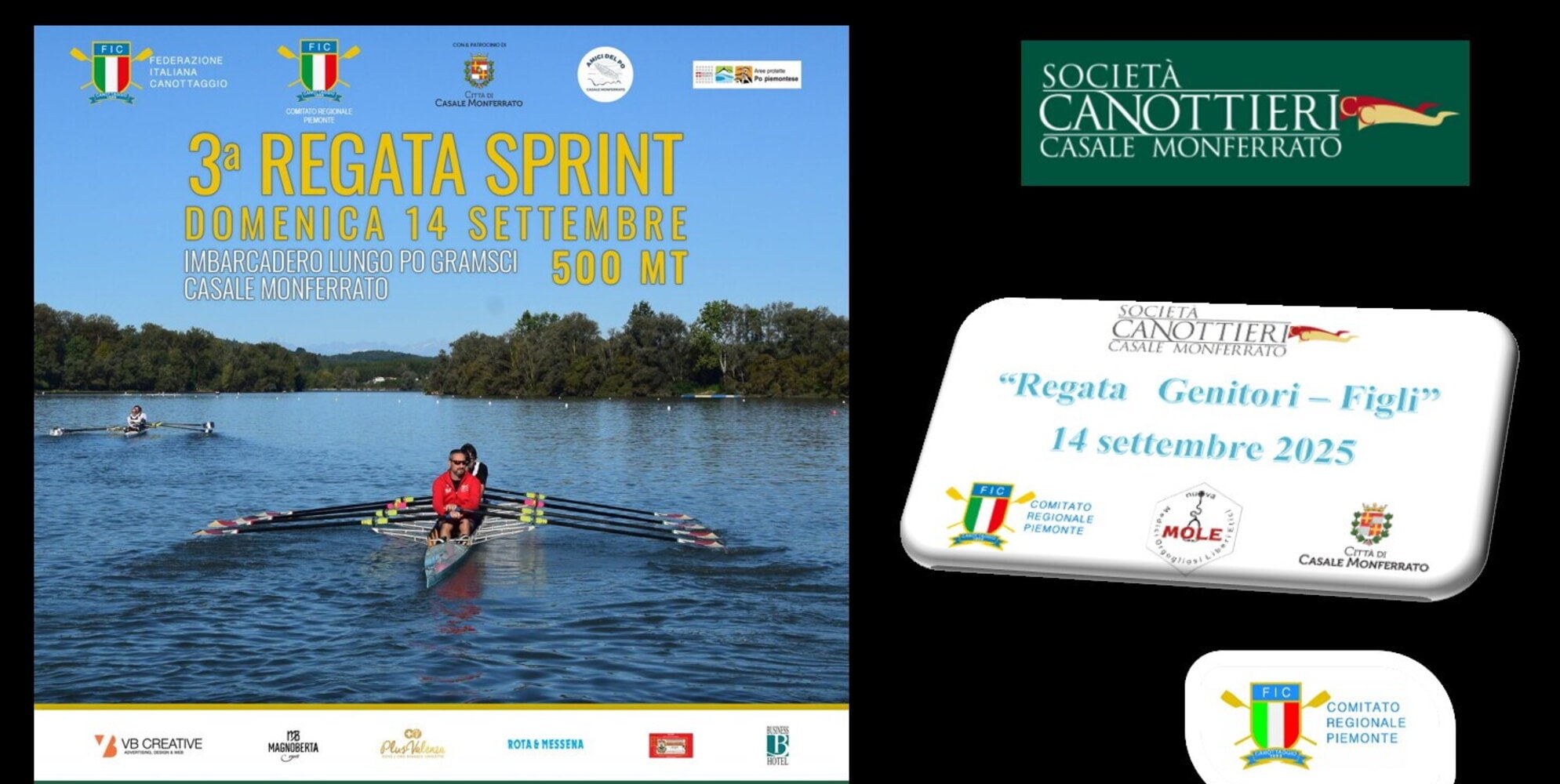 Emozioni sull'Acqua: Regata Sprint e Sfida Genitori-Figli a Casale Monferrato!
