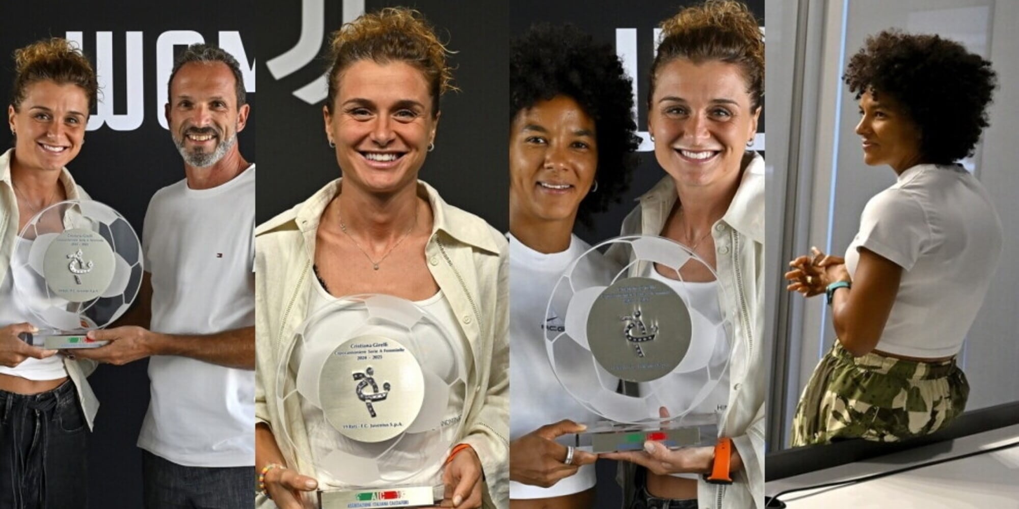 Girelli capocannoniere della Serie A 24/25: premiata da Sara Gama