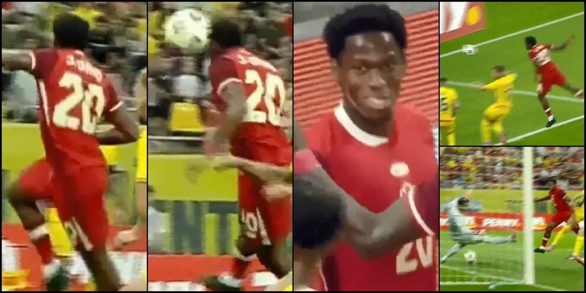 Juve, olha o David! Ele marcou contra o Canadá e mandou um recado para a Inter.