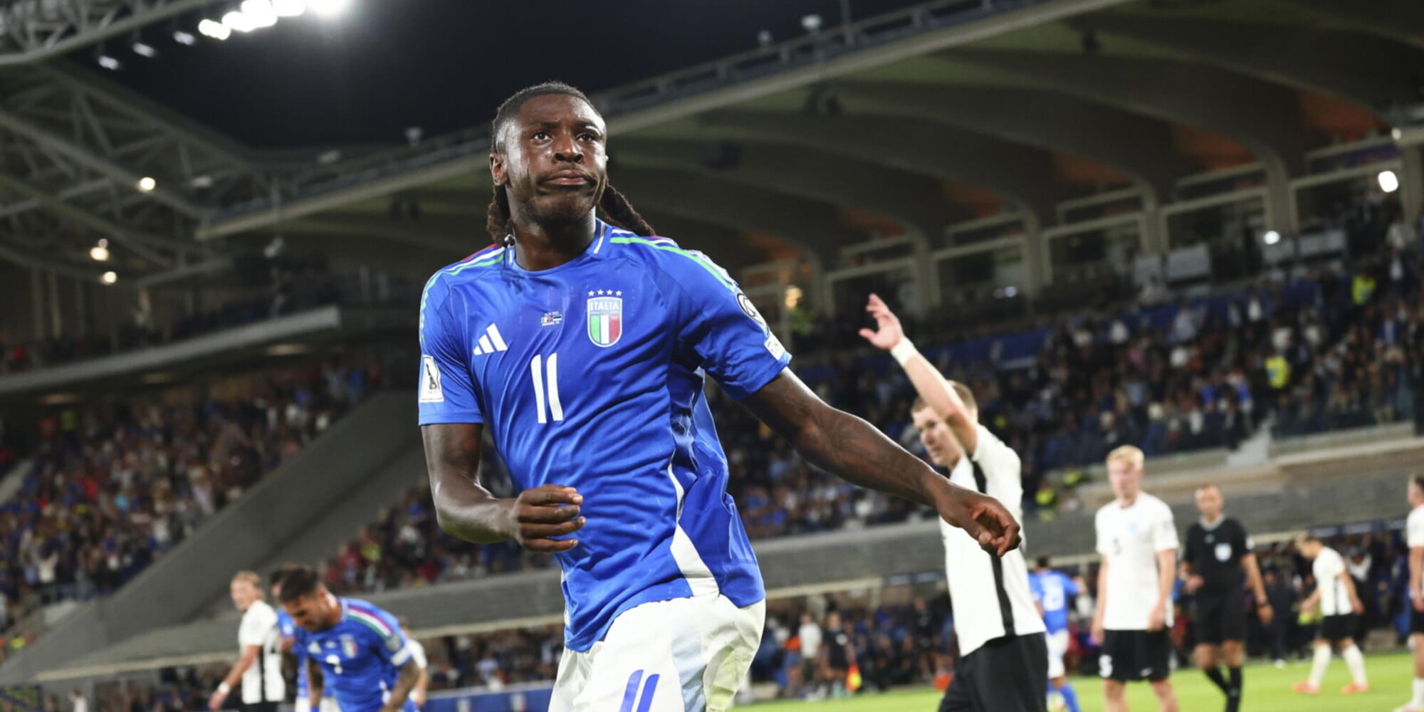 Kean decisivo in Nazionale: gol che sblocca tutto contro l'Estonia e... altro balletto
