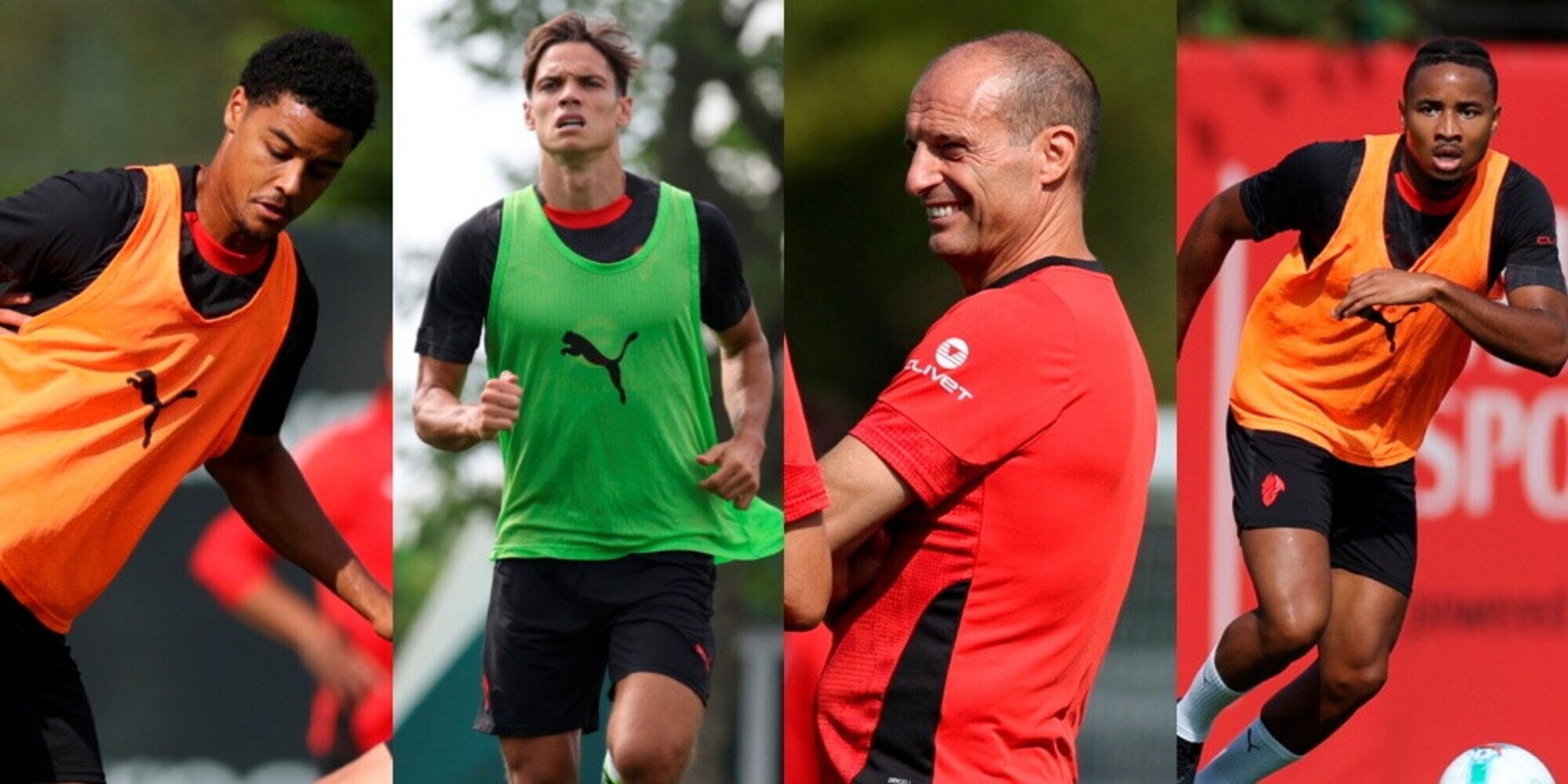 Allegri, lo sguardo della vittoria: domenica di entusiasmo a casa Milan
