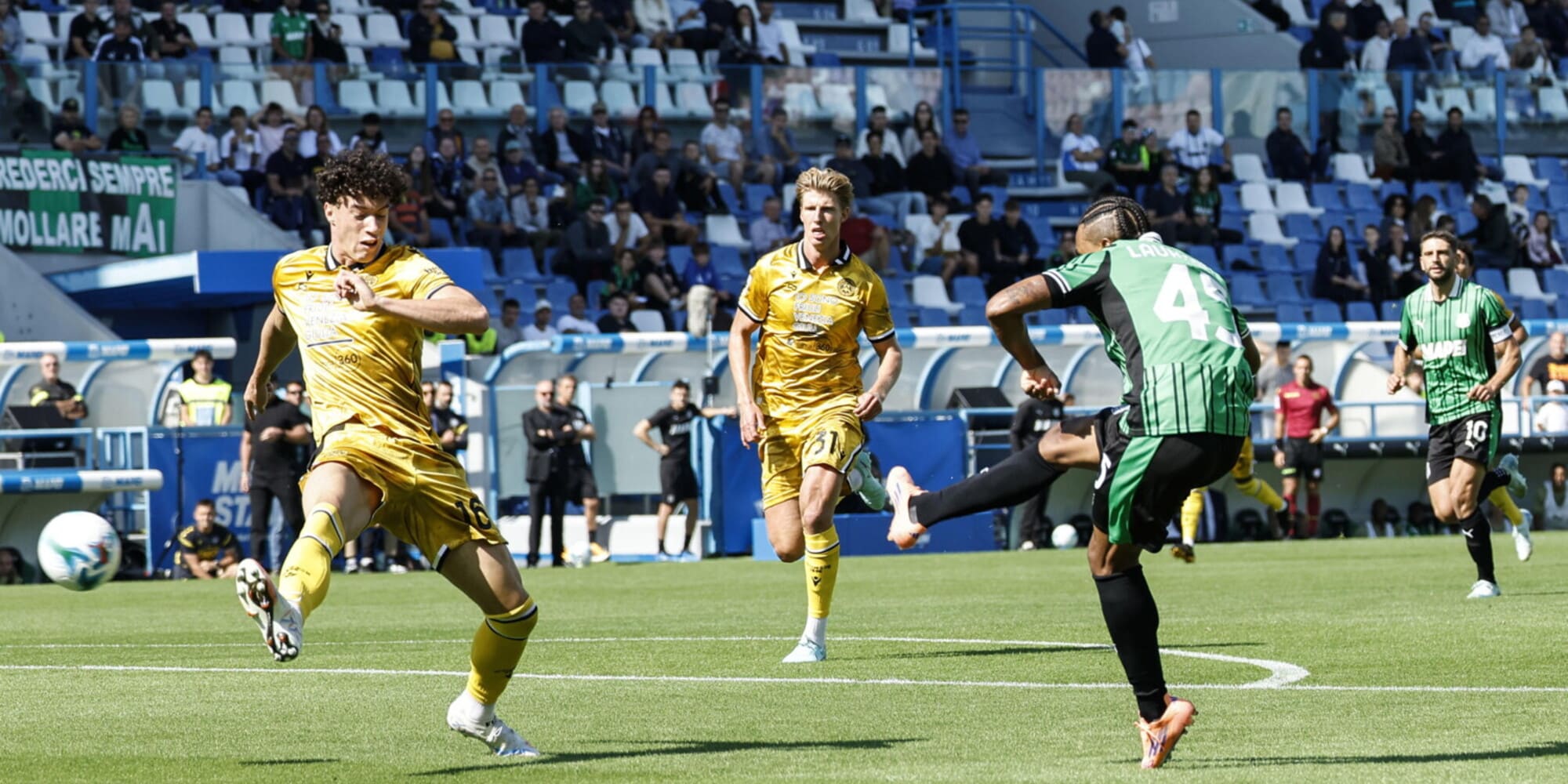 Sassuolo, Laurienté decisivo: gol e assist contro l'Udinese