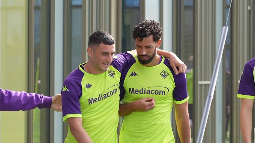 Fiorentina, scatta l'ora della Conference League: viola in campo per la rifinitura