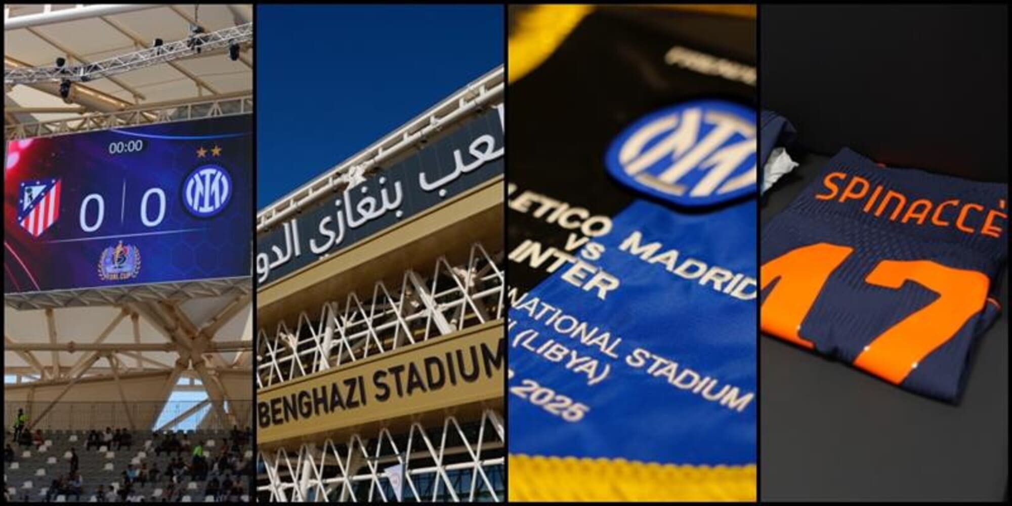 L'Inter in Libia contro l'Atletico Madrid: guardate dove si gioca e chi schiera Chivu

