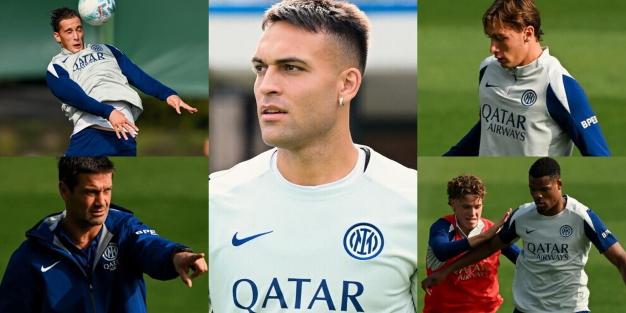 Torna Lautaro, scalpita Pio Esposito: l'allenamento Inter in vista della Roma