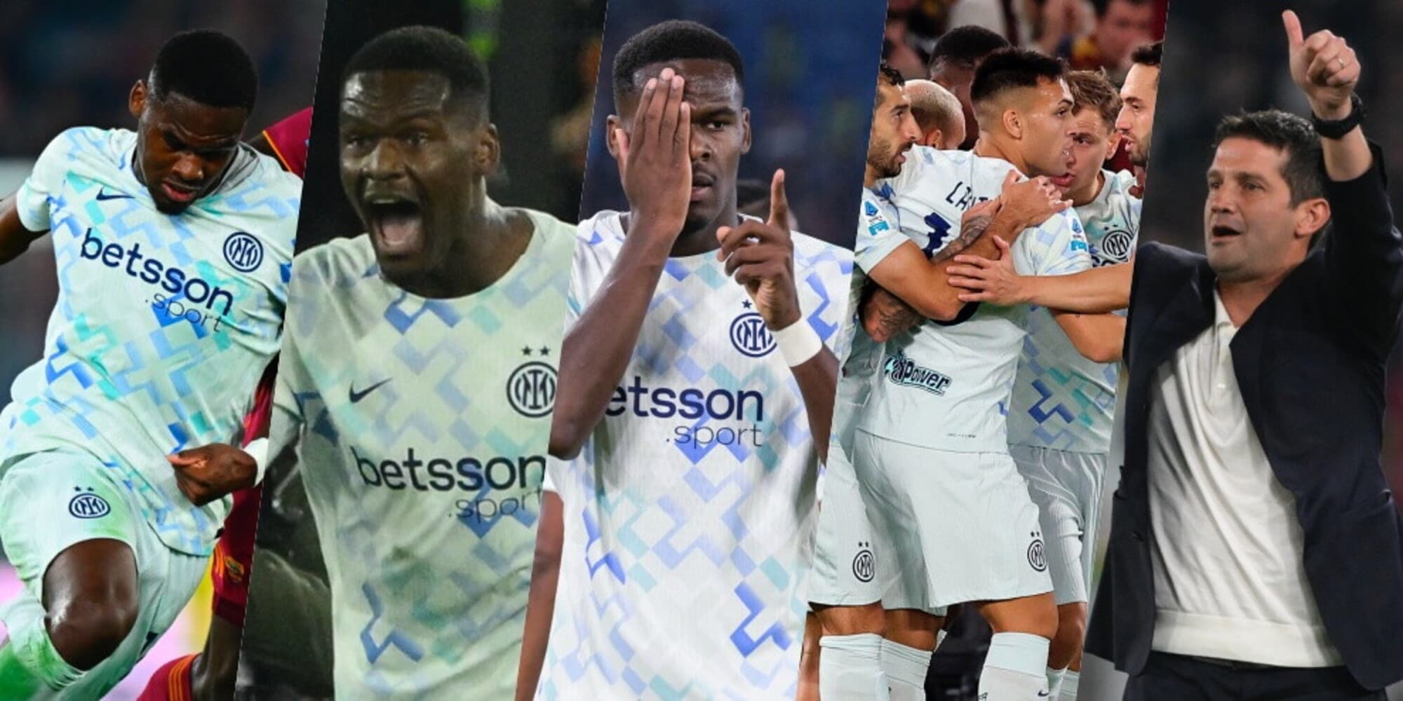 Bonny stende la Roma e trascina l'Inter al 1º posto: Chivu aggancia Conte e Gasperini