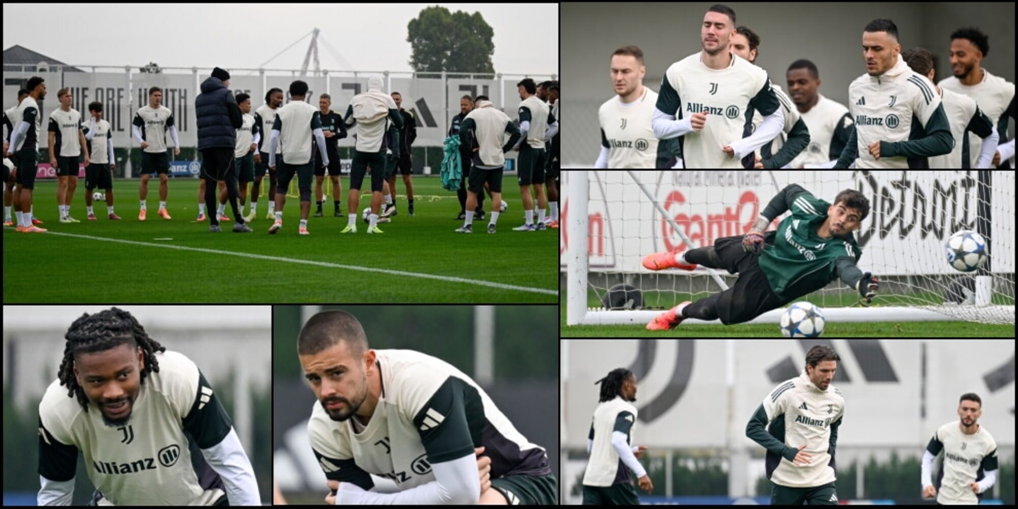 La Juve corre sul campo prima di volare a Madrid: tutto pronto tra rientri e novità