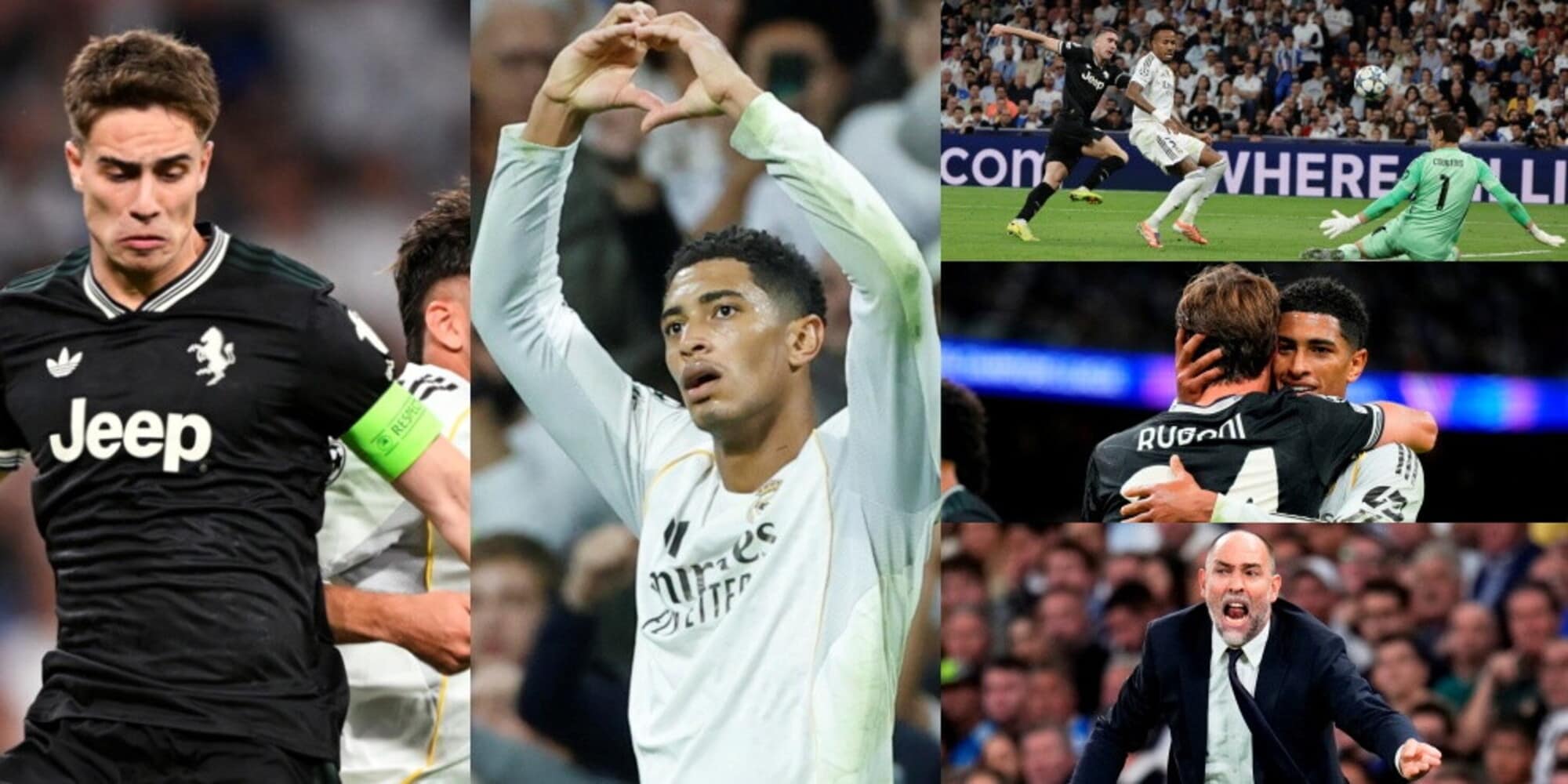 Yildiz capitano al Bernabeu e Bellingham regala la vittoria al Real: le immagini della supersfida
