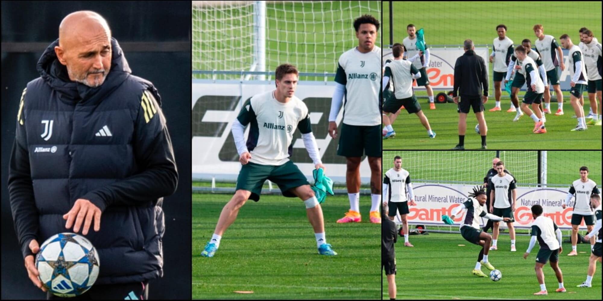 Spalletti, occhi sulla Champions: la Juve corre verso lo Sporting, Yildiz c'è
