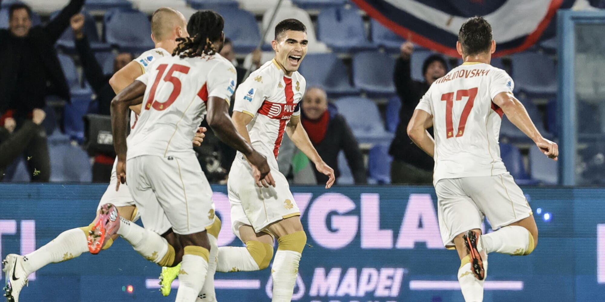 Genoa, ci pensa Ostigard all'ultimo respiro! Sassuolo ko
