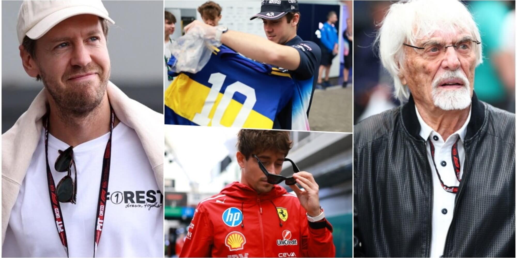 Dal ritorno di Vettel ed Ecclestone all'omaggio a Maradona: Interlagos accoglie la Formula 1