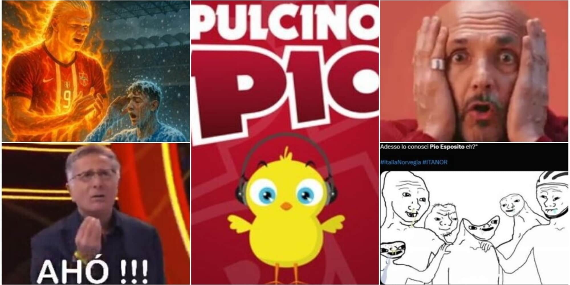 "Esposito, tu lo conosci Haaland?" : Italia ko con la Norvegia e le ironie social si sprecano