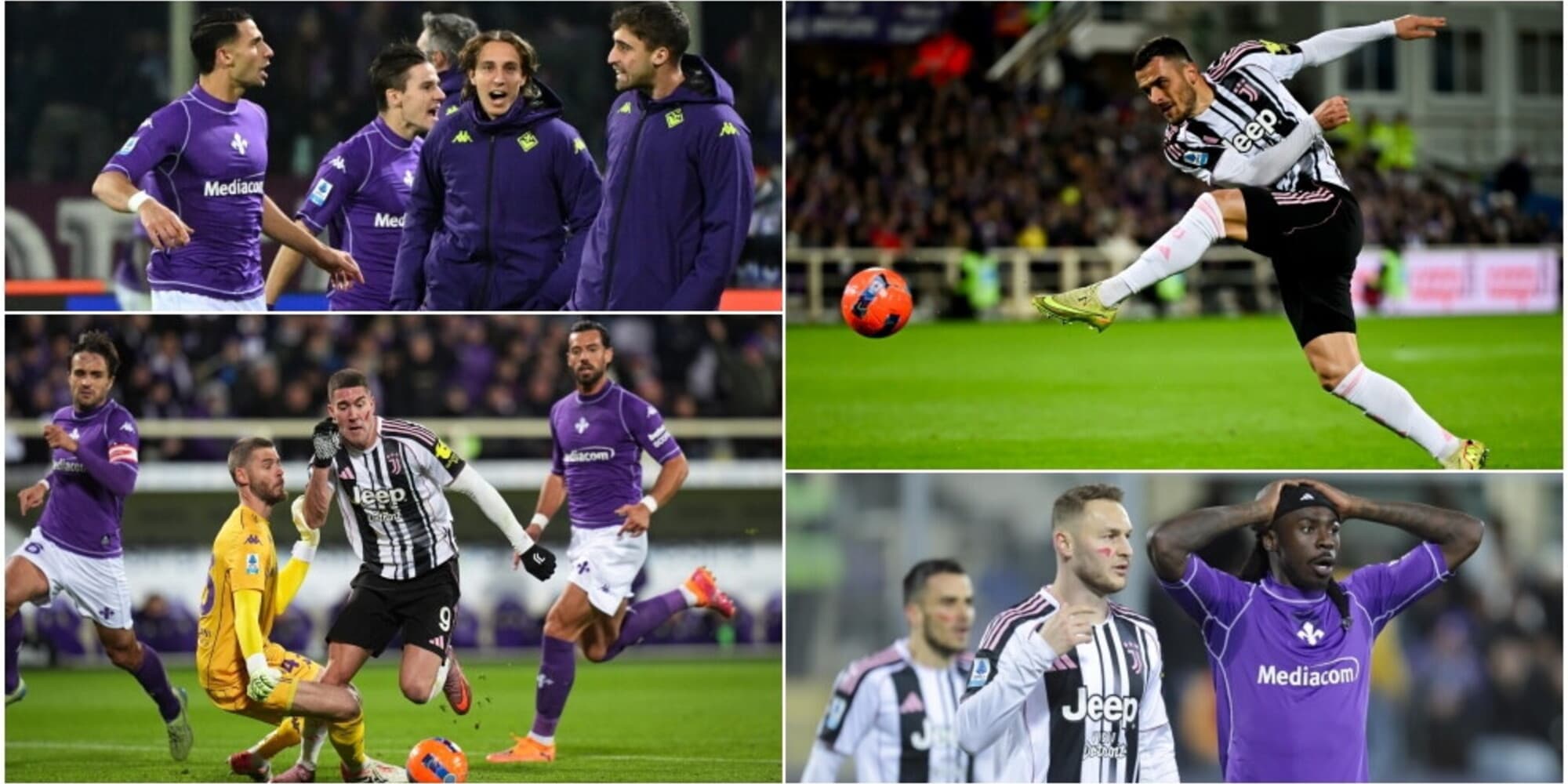 A Kostic risponde Mandragora: Juve, pari e polemiche a Firenze