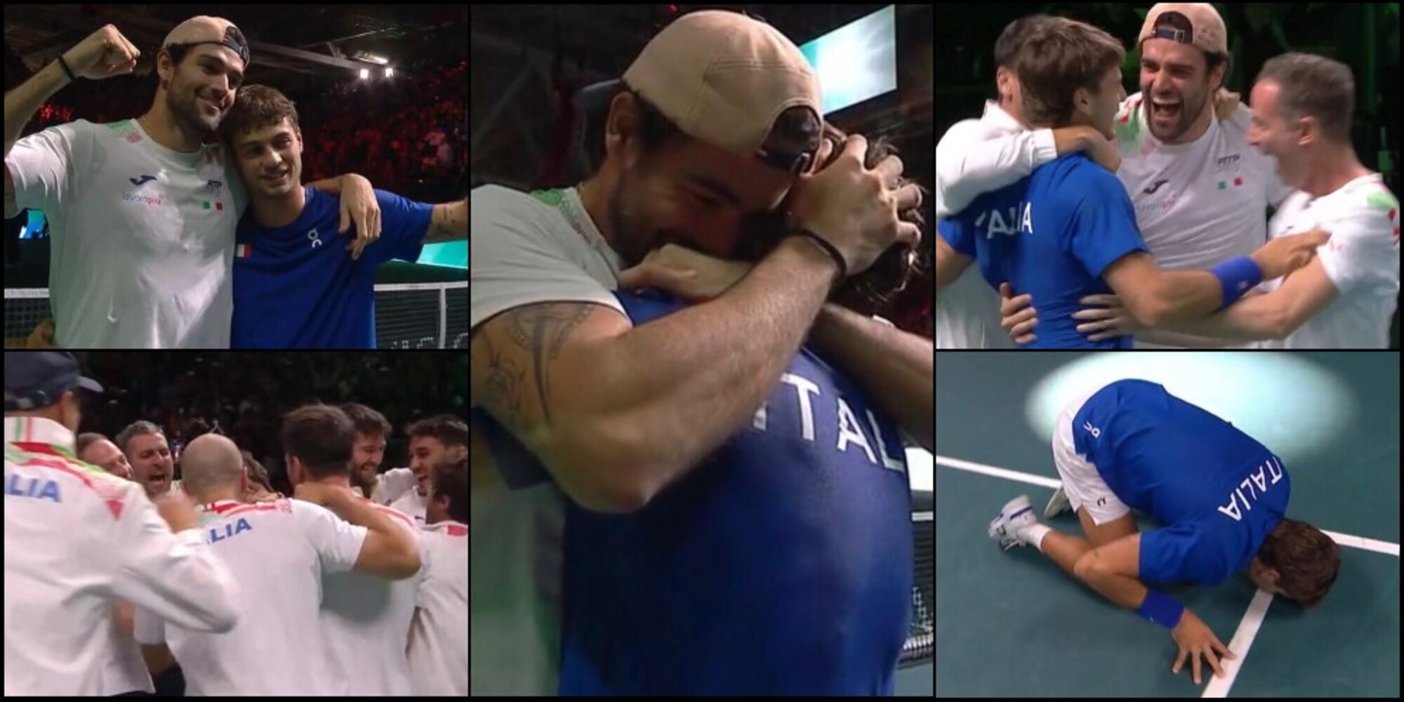 Delirio Italia! Vittoria in Coppa Davis, Cobolli-Berrettini eroici e la festa è totale