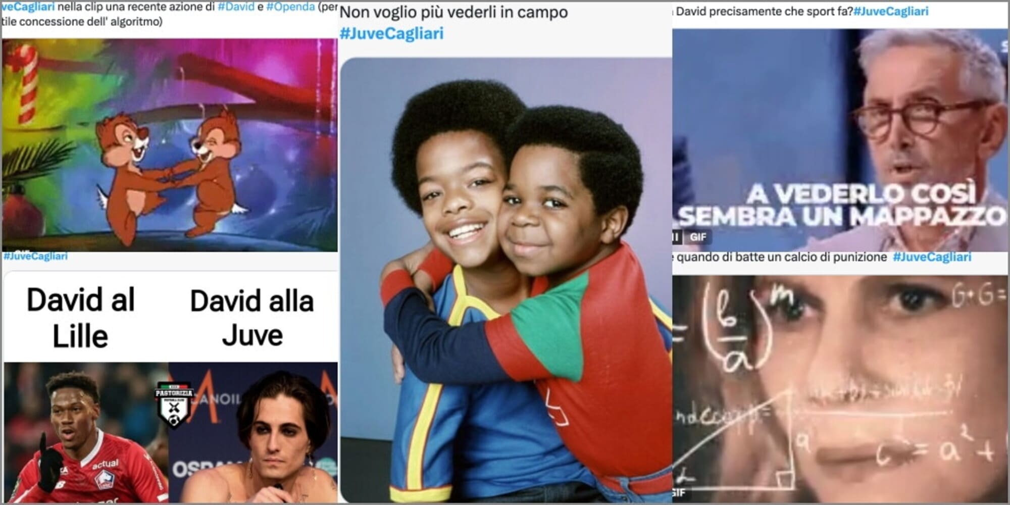 "David e Openda come Cip e Ciop": le ironie dei tifosi Juve sui social