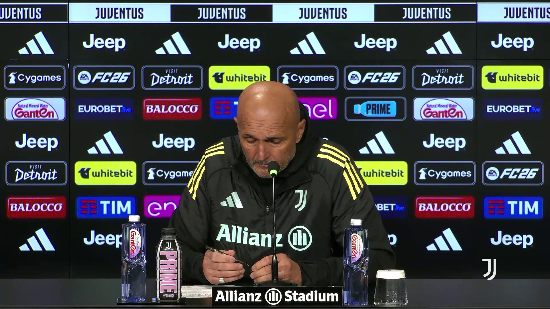 Juventus, Spalletti cita Elkann in conferenza