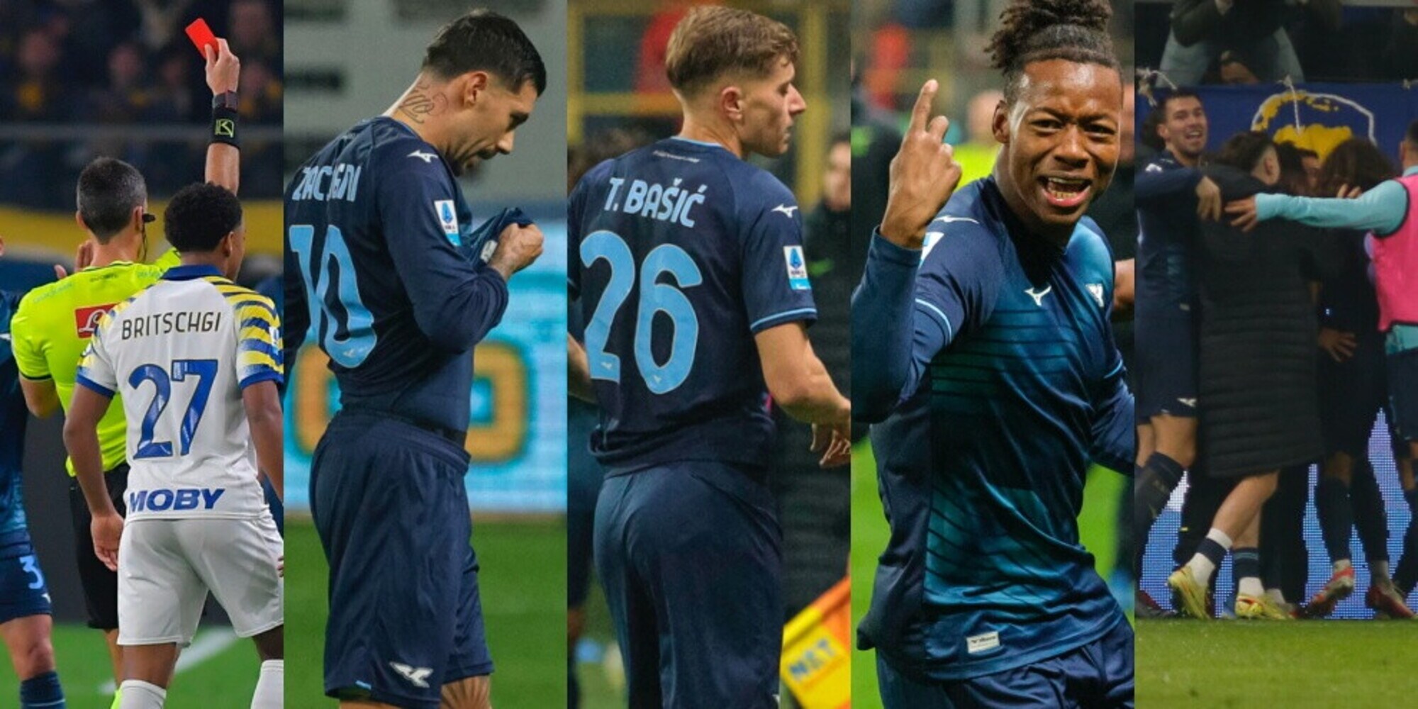 La vittoria impossibile della Lazio a Parma: in 9 contro 11 la decide Noslin