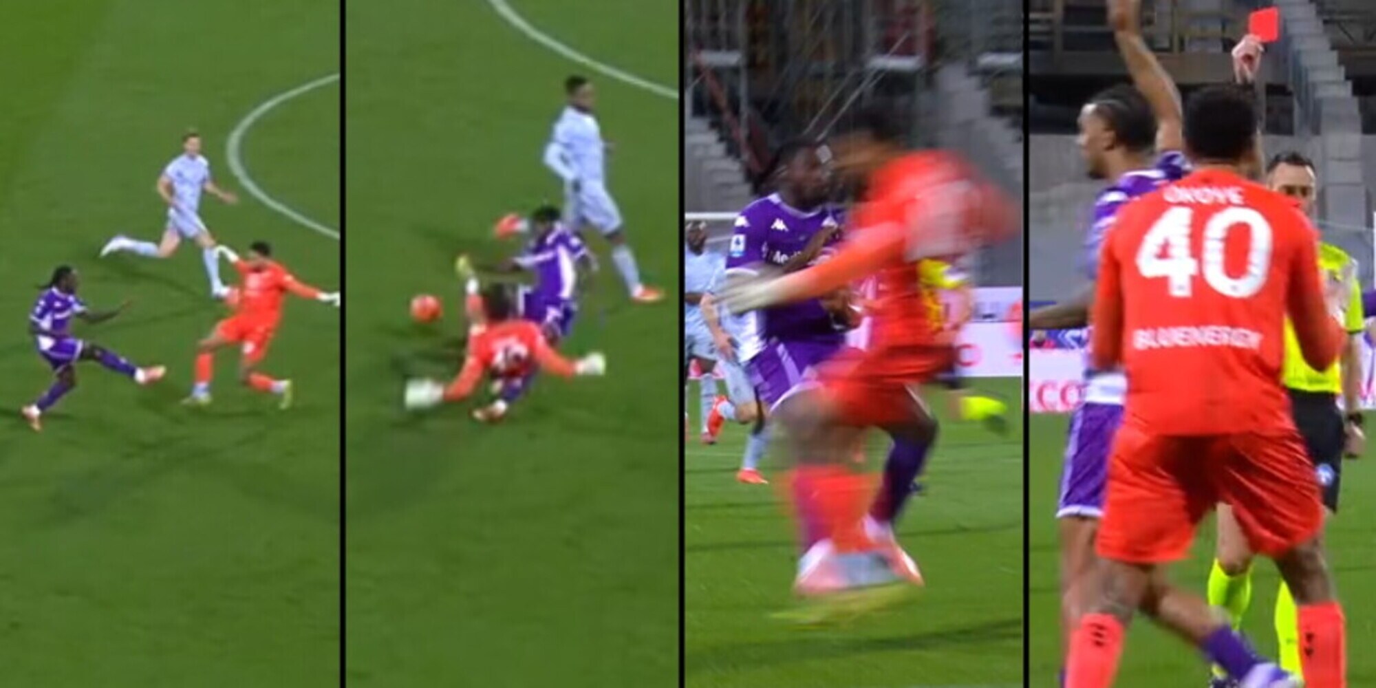 Kean, che paura! Okoye esce e lo travolge, attimi di ansia a terra