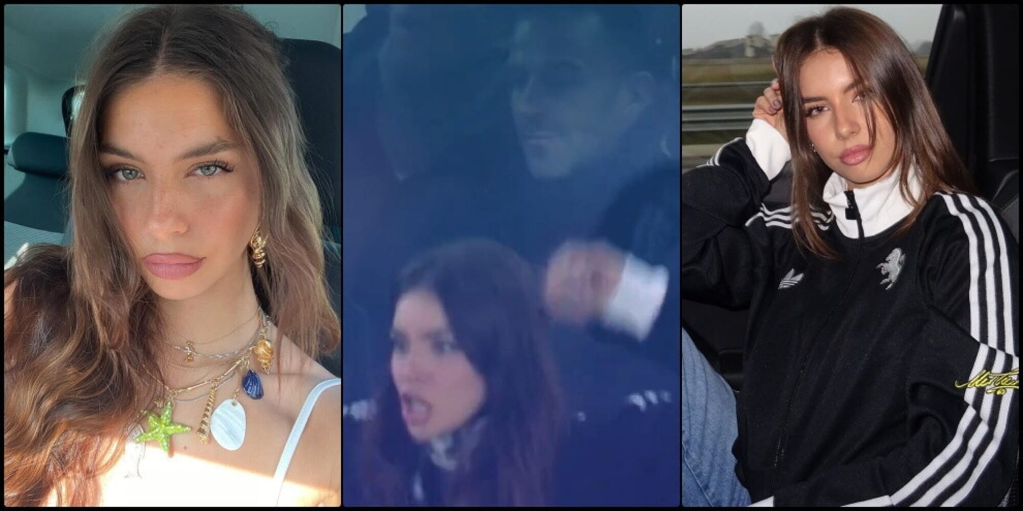 Chi è Eleonora, pizzicata da Dazn sotto Del Piero in Juve-Roma