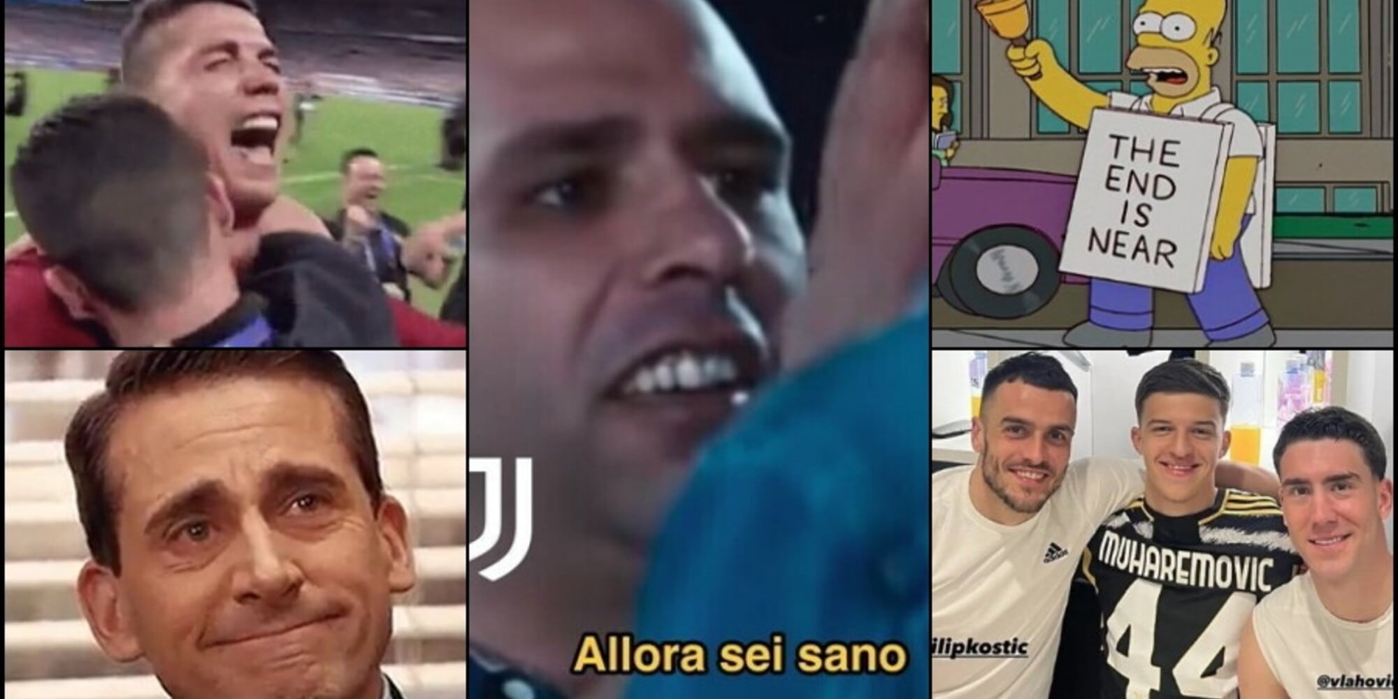 "David allora sei sano!", "Grazie capitan Muro": la Juve torna a vincere e il web si scatena