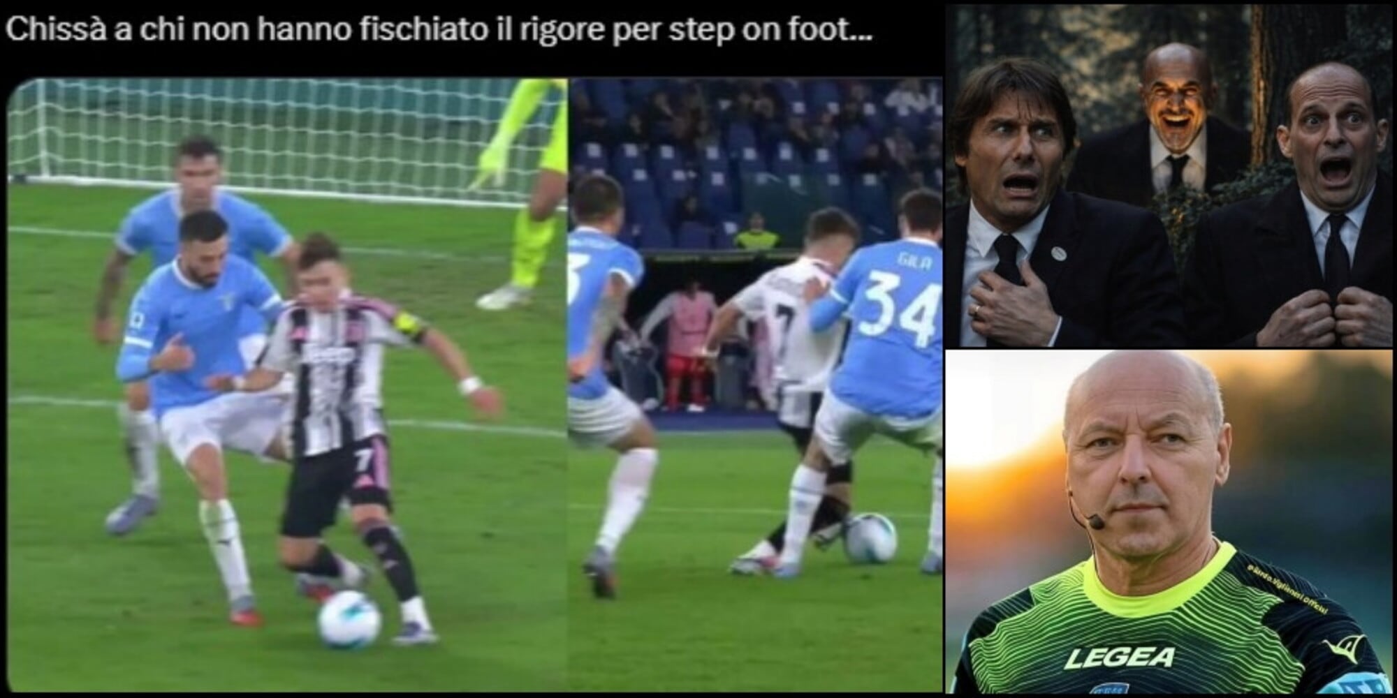 "Chissà a chi non l'hanno fischiato": caos Inter-Napoli, si scatena anche il tifo Juve