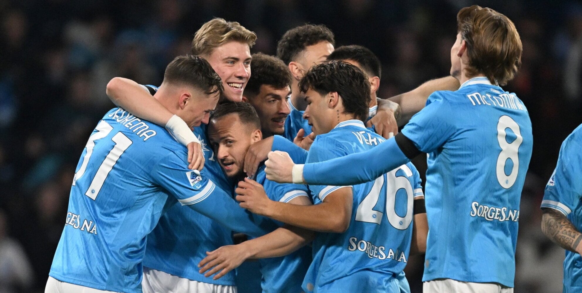 Gioia Lobotka, ritorno al gol dopo tre anni e mezzo: Sassuolo ko, Conte ritrova la vittoria