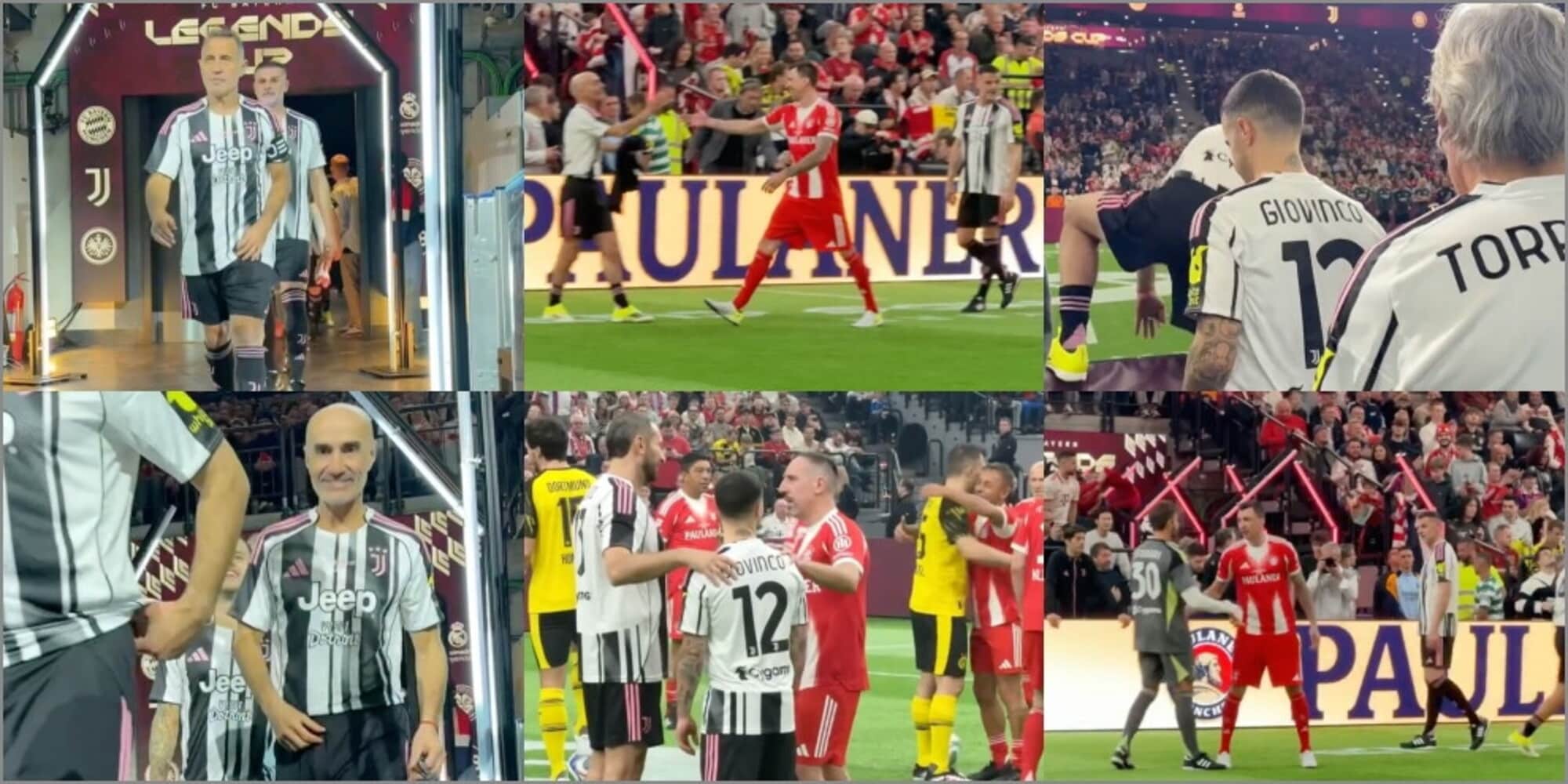 "Legends Cup", quanta Juve a Monaco! Mandzukic con Montero e Storari, Iaquinta bomber