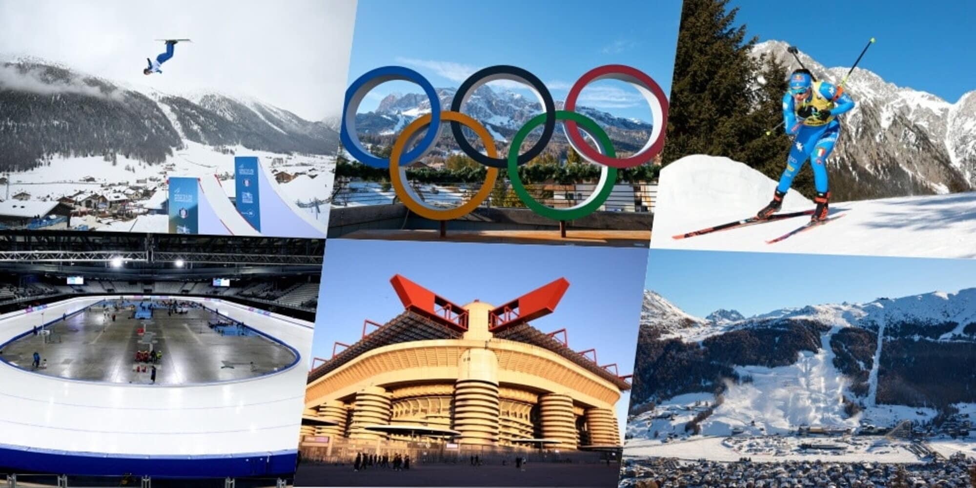 Olimpiadi Invernali, le immagini più belle delle location di Milano-Cortina 2026