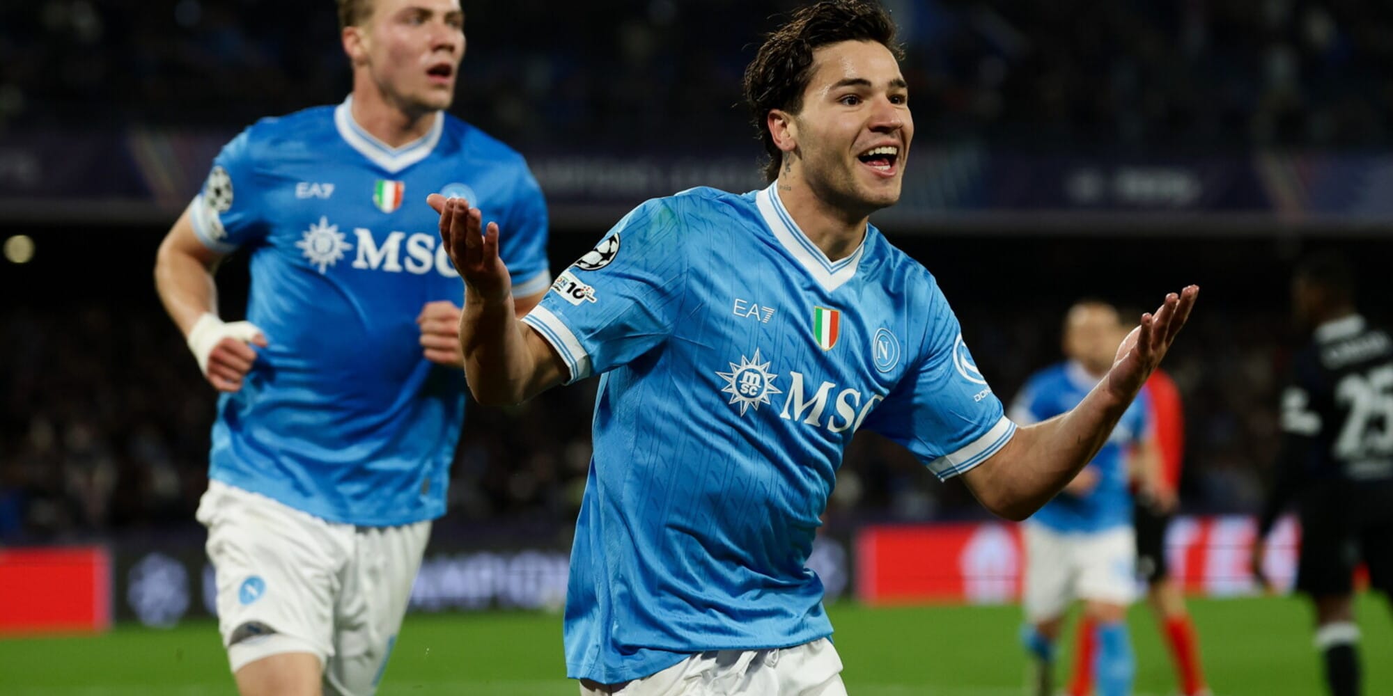 Vergara, il gol più bello e più amaro: prima volta in Champions ma Napoli eliminato