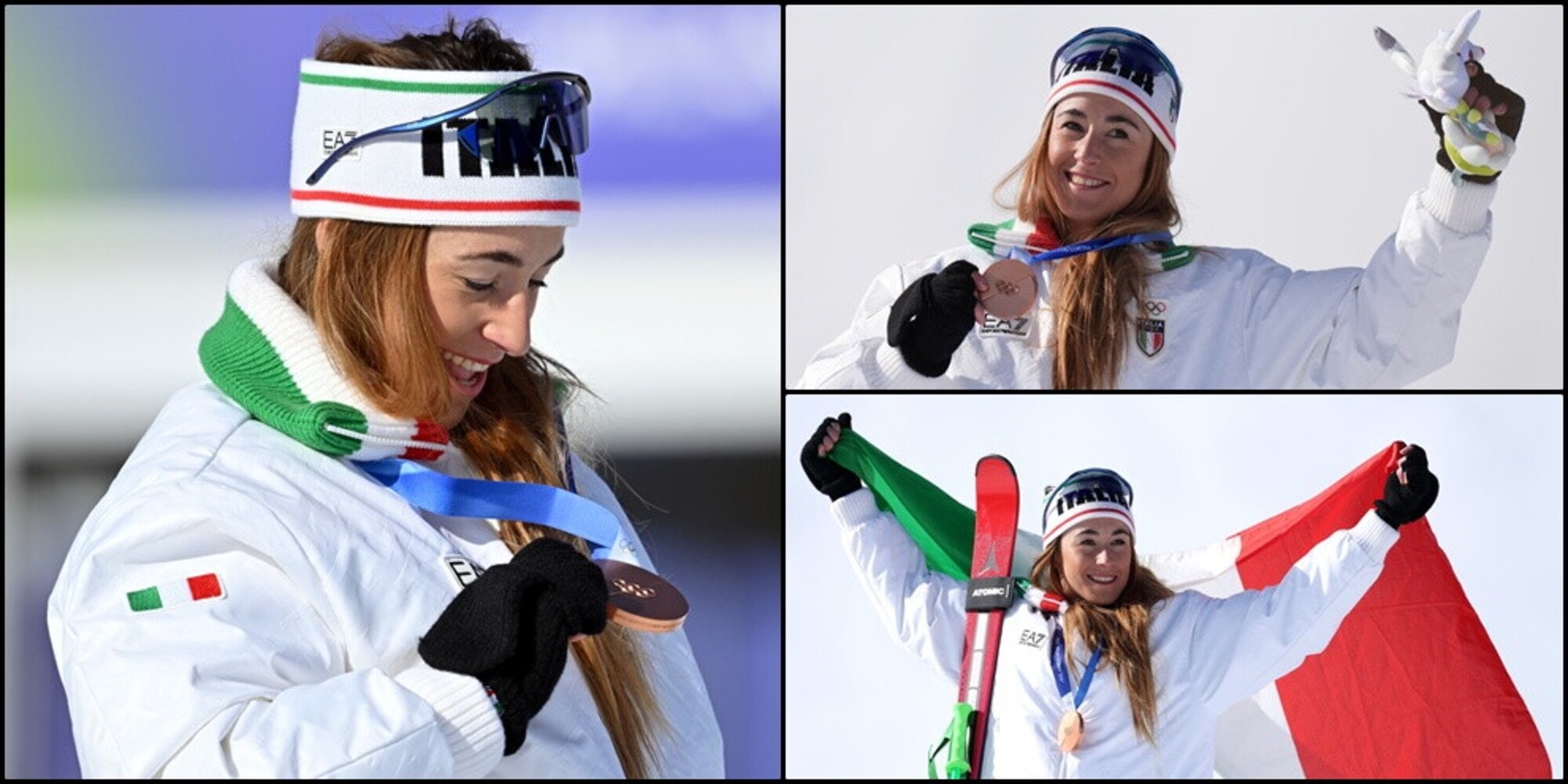 Eterna Sofia Goggia, bronzo nella libera a Cortina: che festa per lo storico tris olimpico