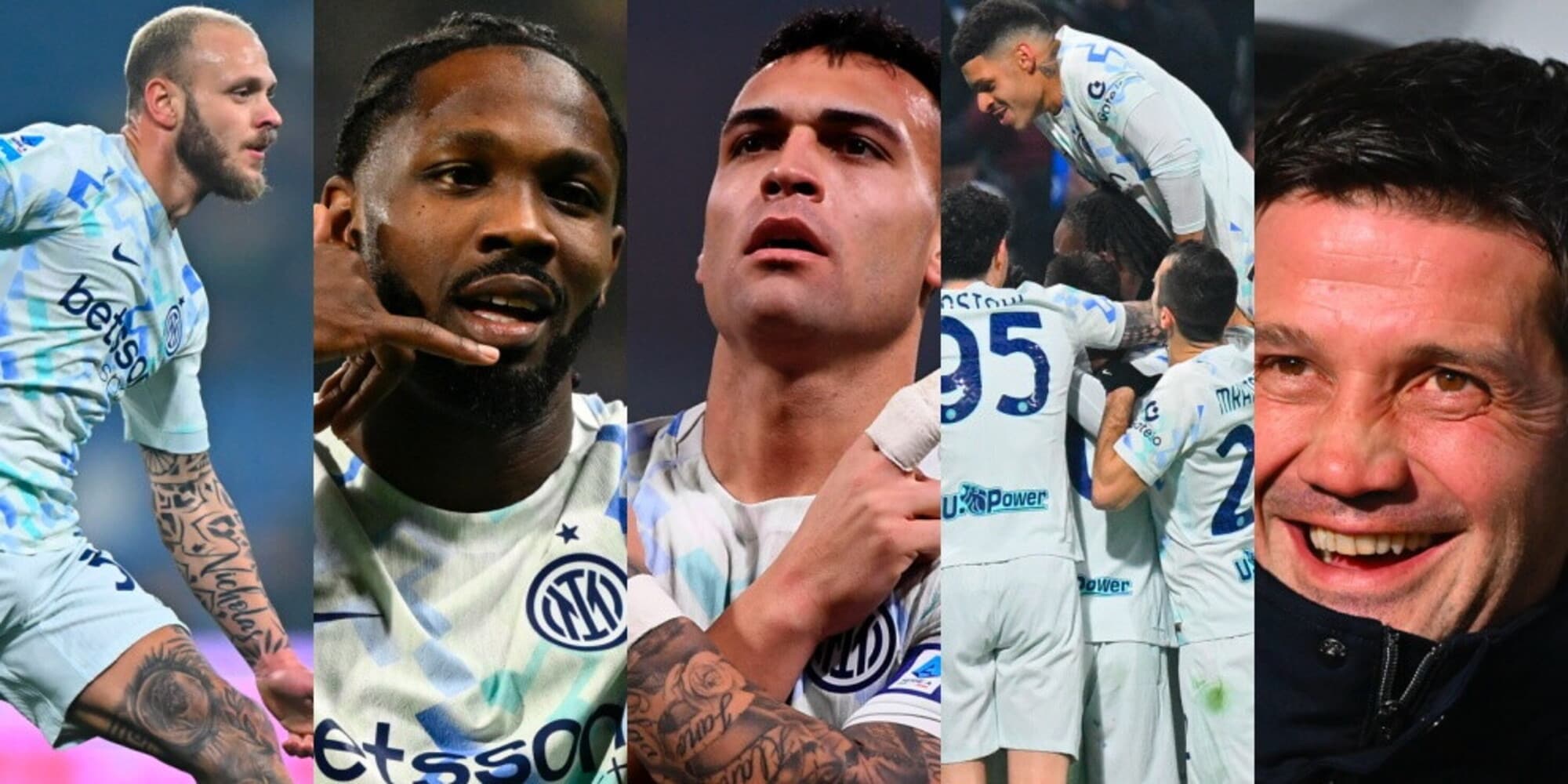 Dimarco scatenato, tre assist nella cinquina Inter al Sassuolo