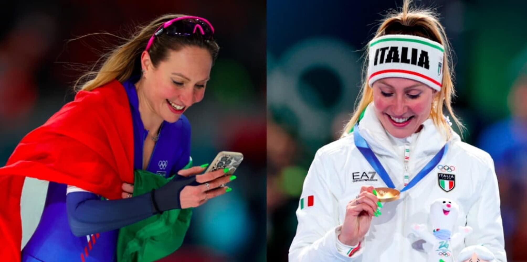 Lollobrigida show, oro e festa bis dopo il trionfo nei 5mila metri