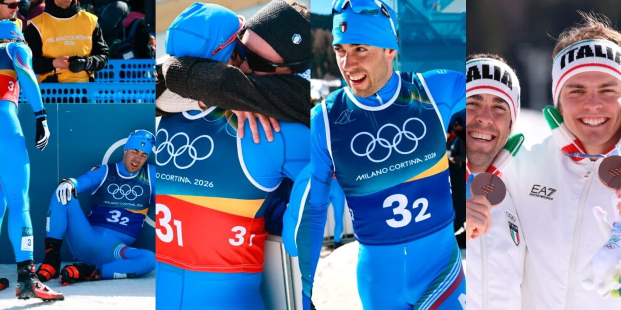 Pellegrino e Barp ancora sul podio di Milano Cortina! Secondo bronzo nello sci di fondo