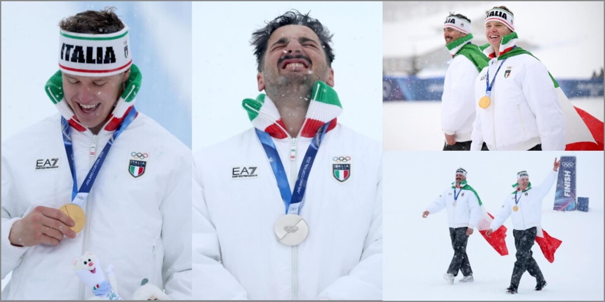 Tomasoni in lacrime omaggia l'ex fidanzata scomparsa. Deromedis gioia infinita: l'Italia d'oro e d'argento