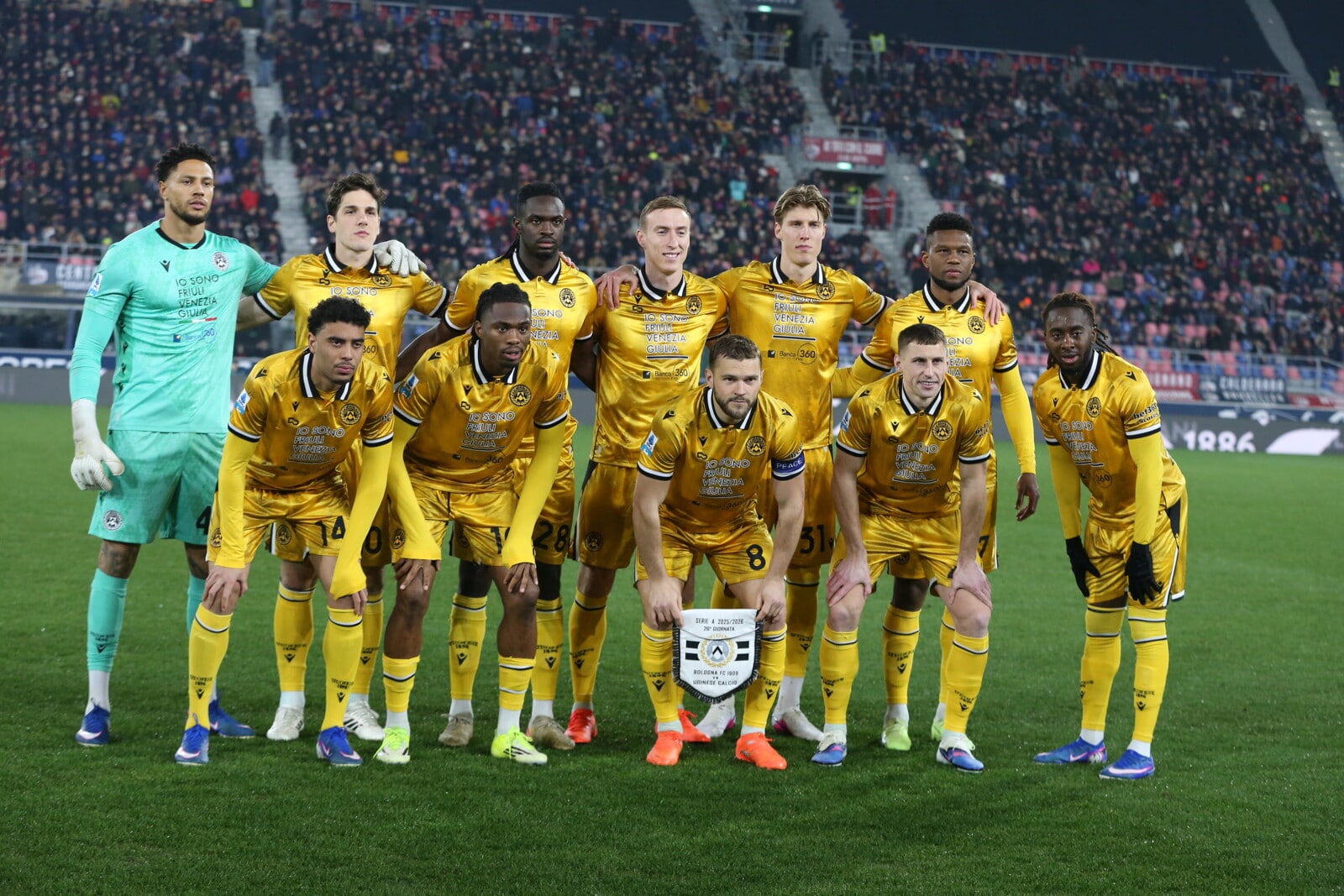 11) UDINESE. Proiezione finale: 49 punti. Probabilità di retrocessione: 0,00%