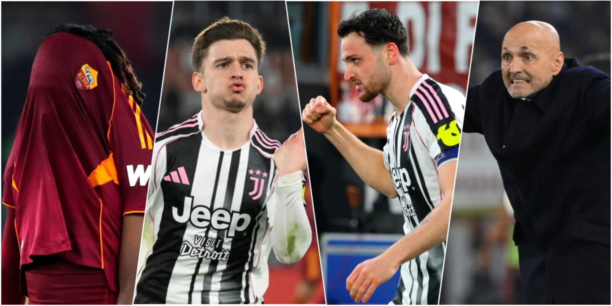 Capolavoro Conceicao, Gatti bomber della disperazione: le istantanee di Roma-Juve
