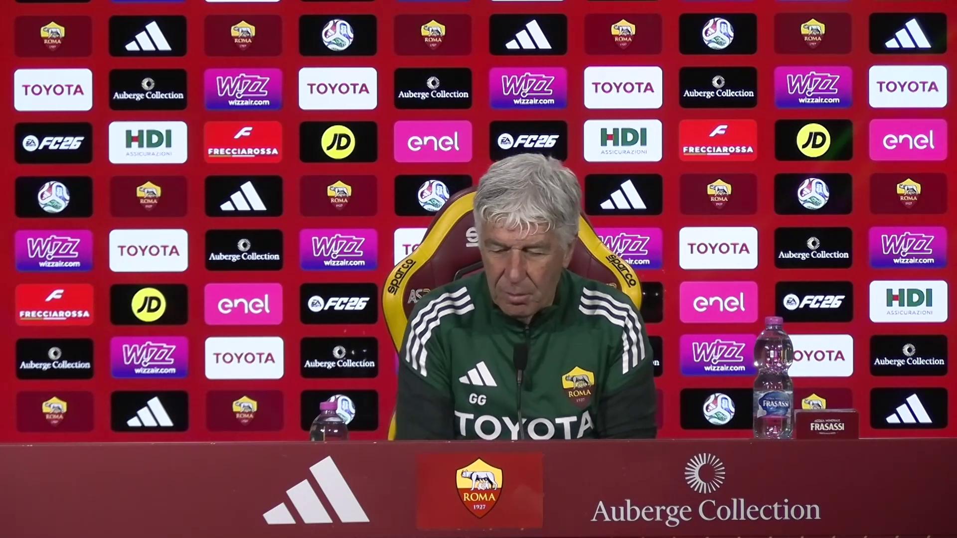 Gasperini: "Ferguson out, sarà operato"