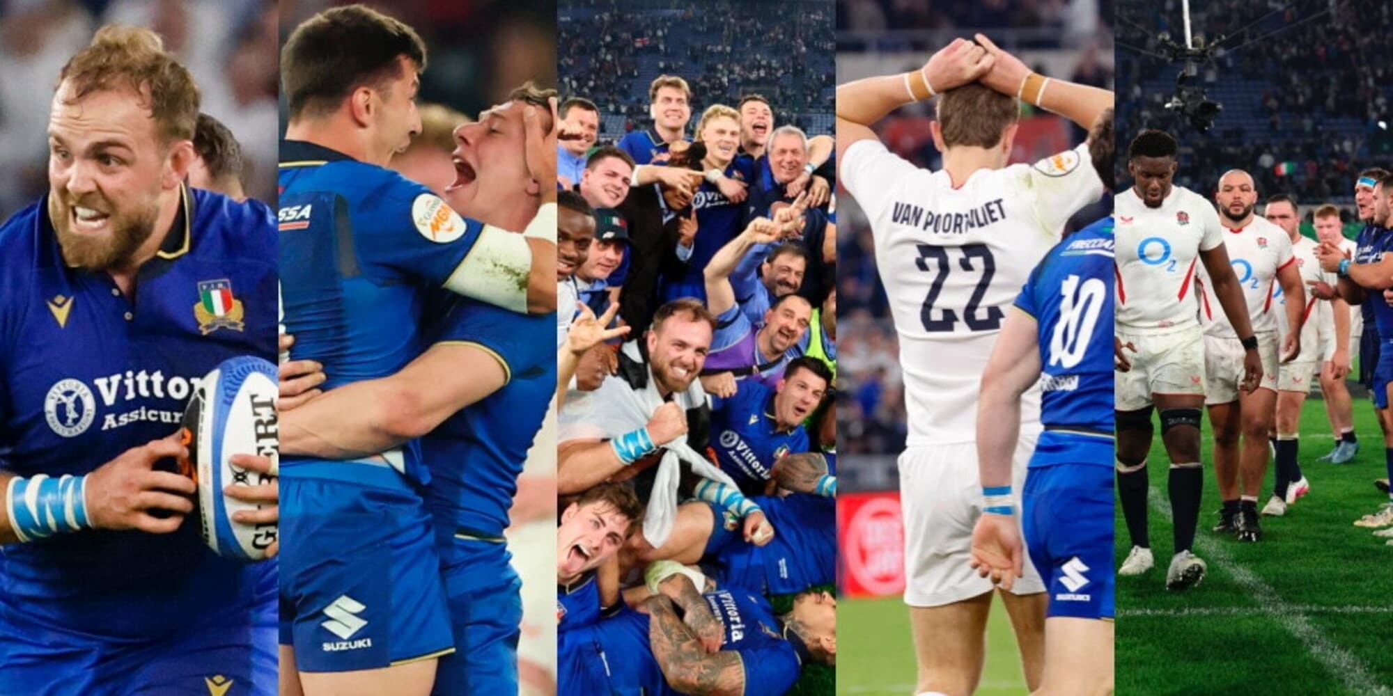 L'Italia fa la storia al Sei Nazioni: Inghilterra ko e all'Olimpico parte la festa