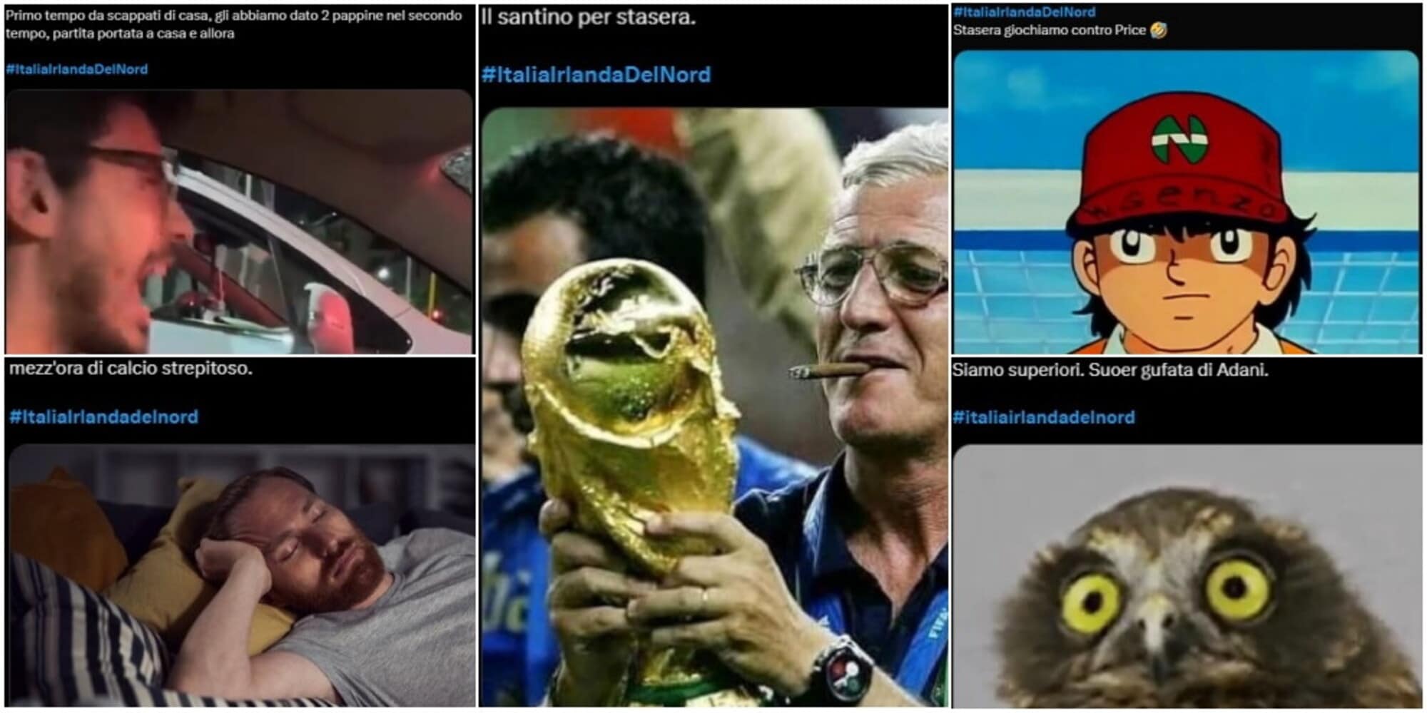 La gufata di Adani, il sonno, Benji Price, tutti contro Bastoni, il look di Gattuso: le ironie social