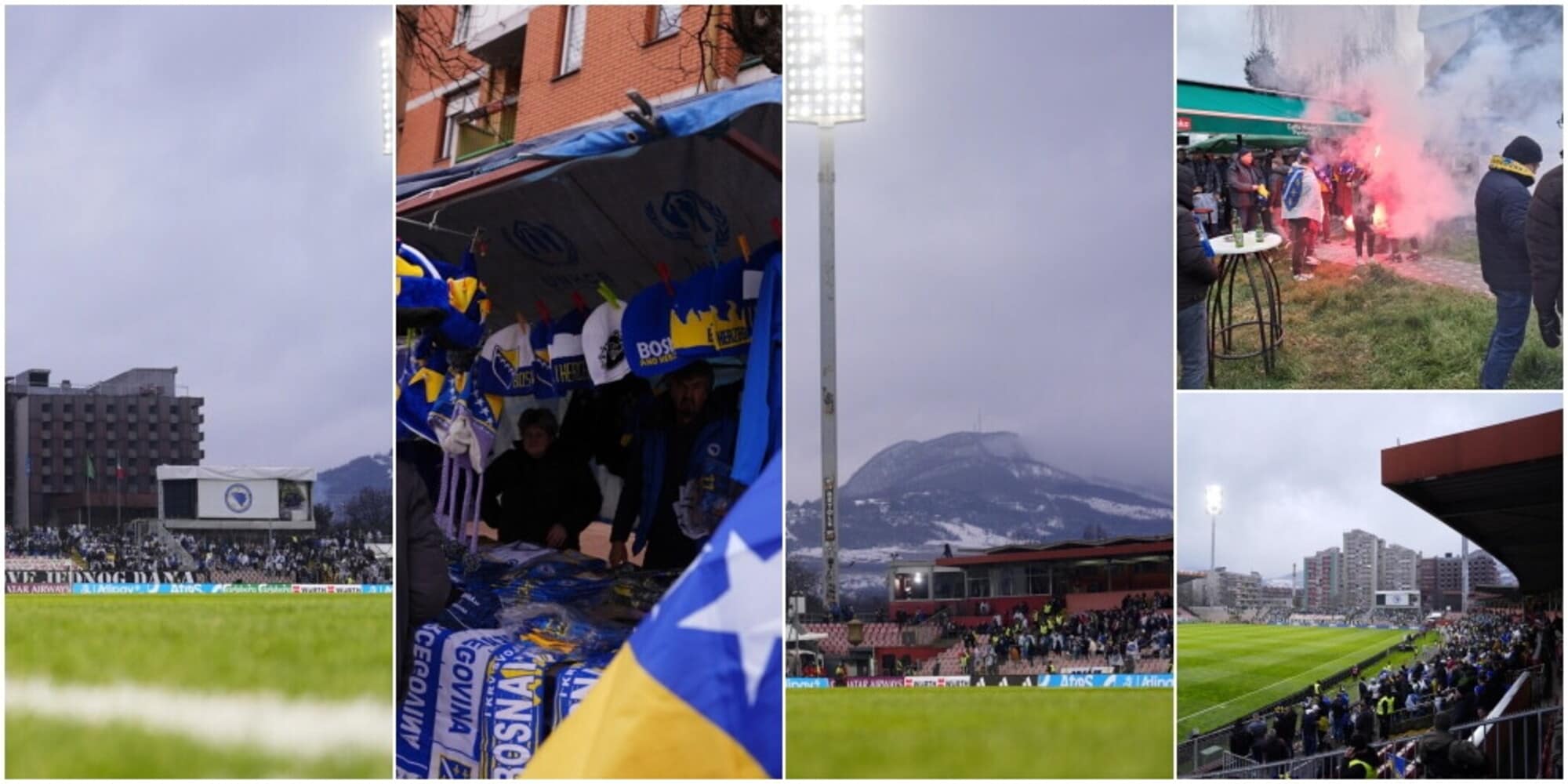 Zenica, ecco lo stadio di Bosnia-Italia dove gli azzurri si giocano il mondiale