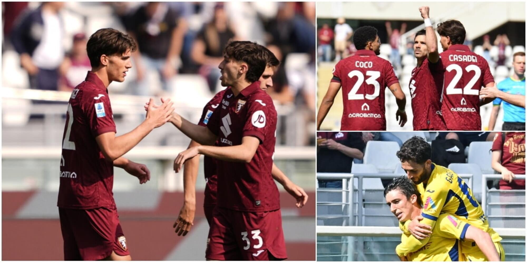 Bowie non basta, Simeone apre e Casadei chiude: il Toro si impone sul Verona
