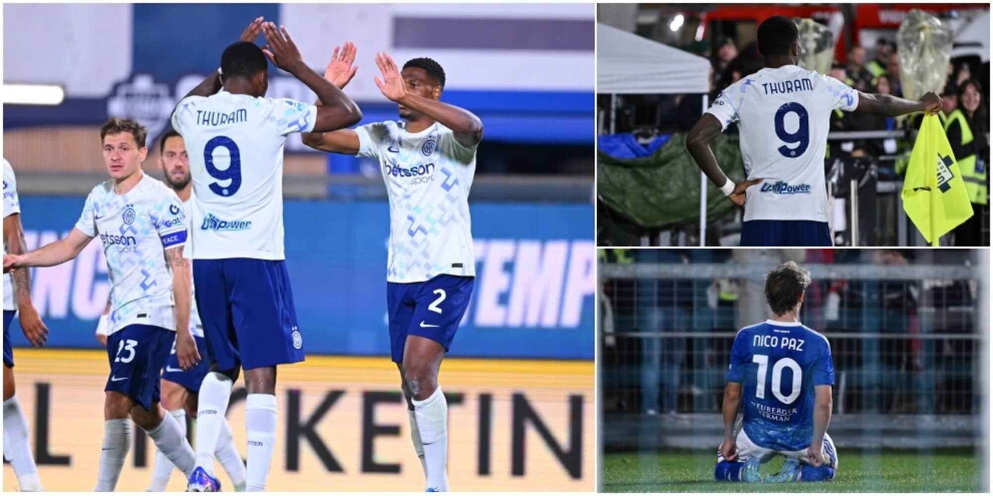 Thuram-Dumfries, doppiette da Scudetto: poker Inter! Alex Valle-Nico Paz-Da Cunha non bastano al Como