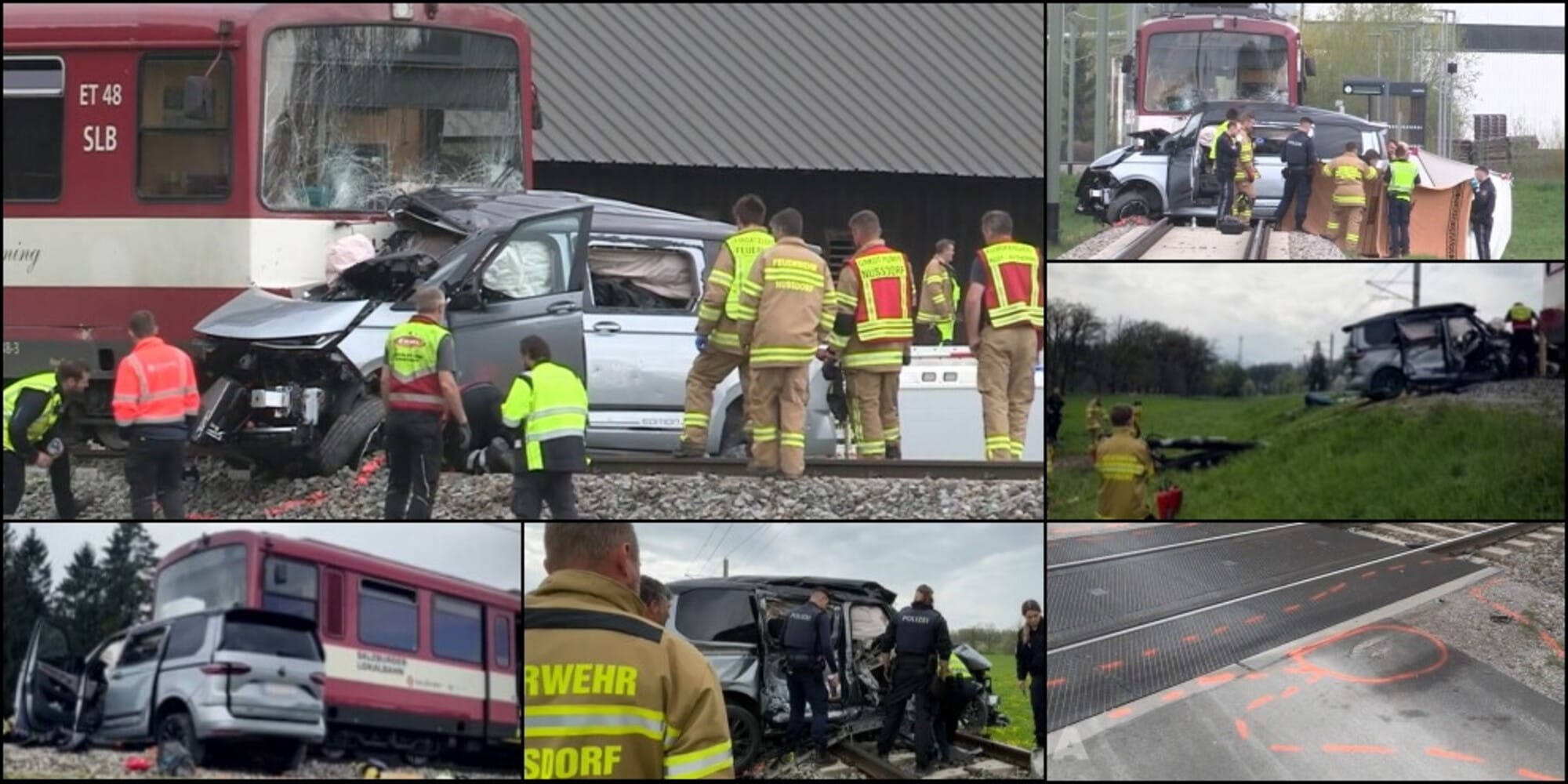 Manninger, l'incidente shock: l'auto distrutta e il luogo dell'impatto mortale con il treno