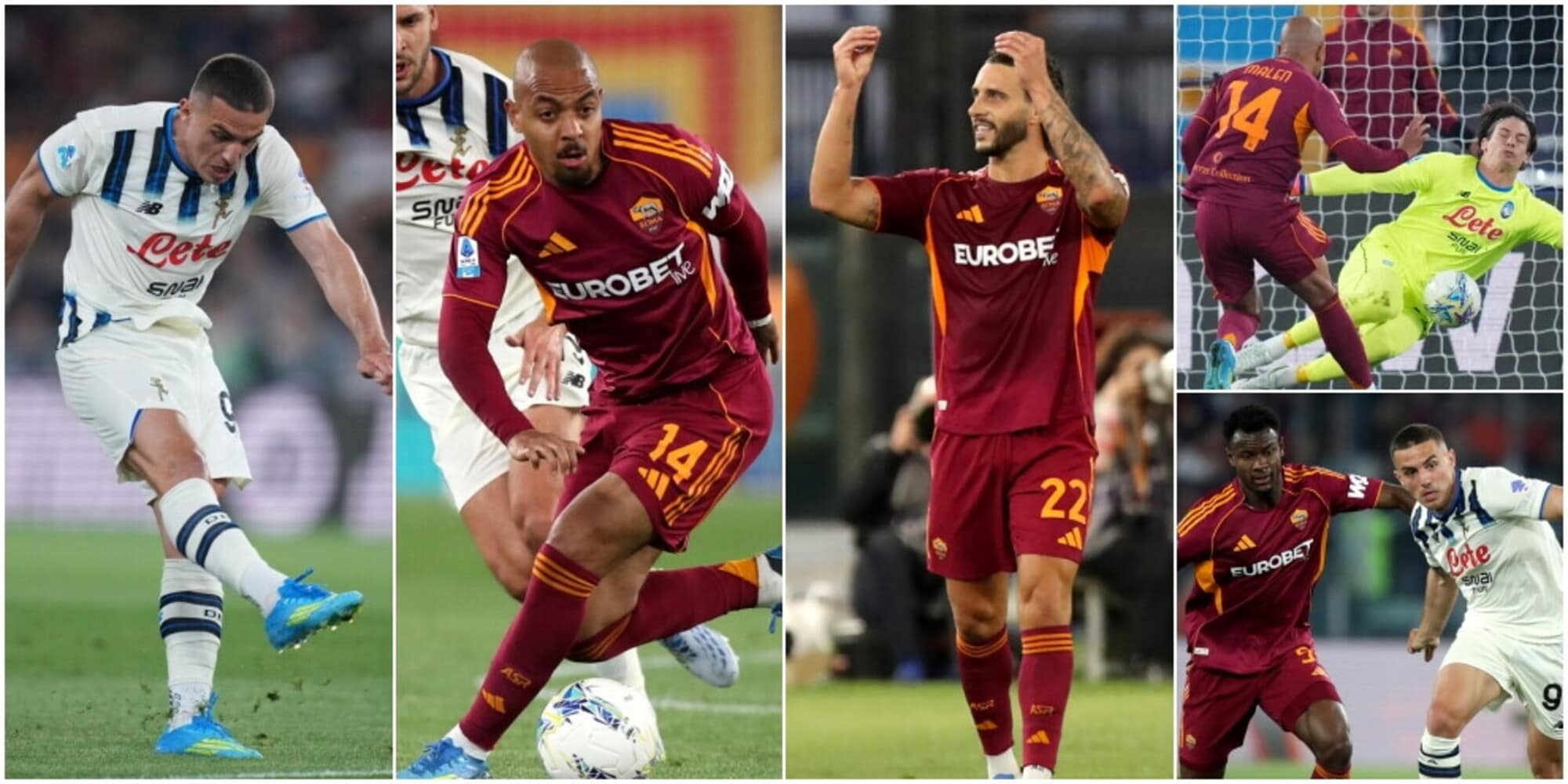 Krstovic la sblocca, Hermoso trova il pari con un super gol: finisce 1-1 tra Roma e Atalanta